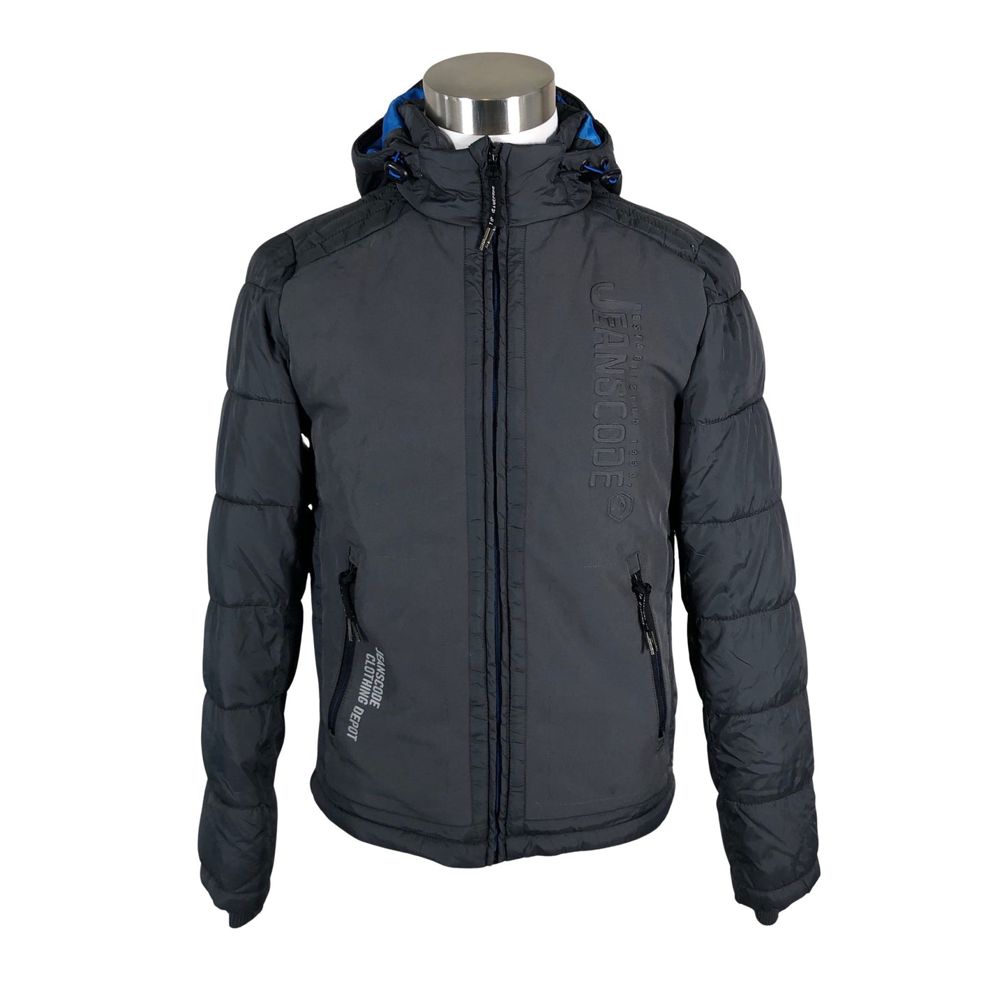 Unisex Indigo - Õhem talvejope, suurus S - Hall (1)