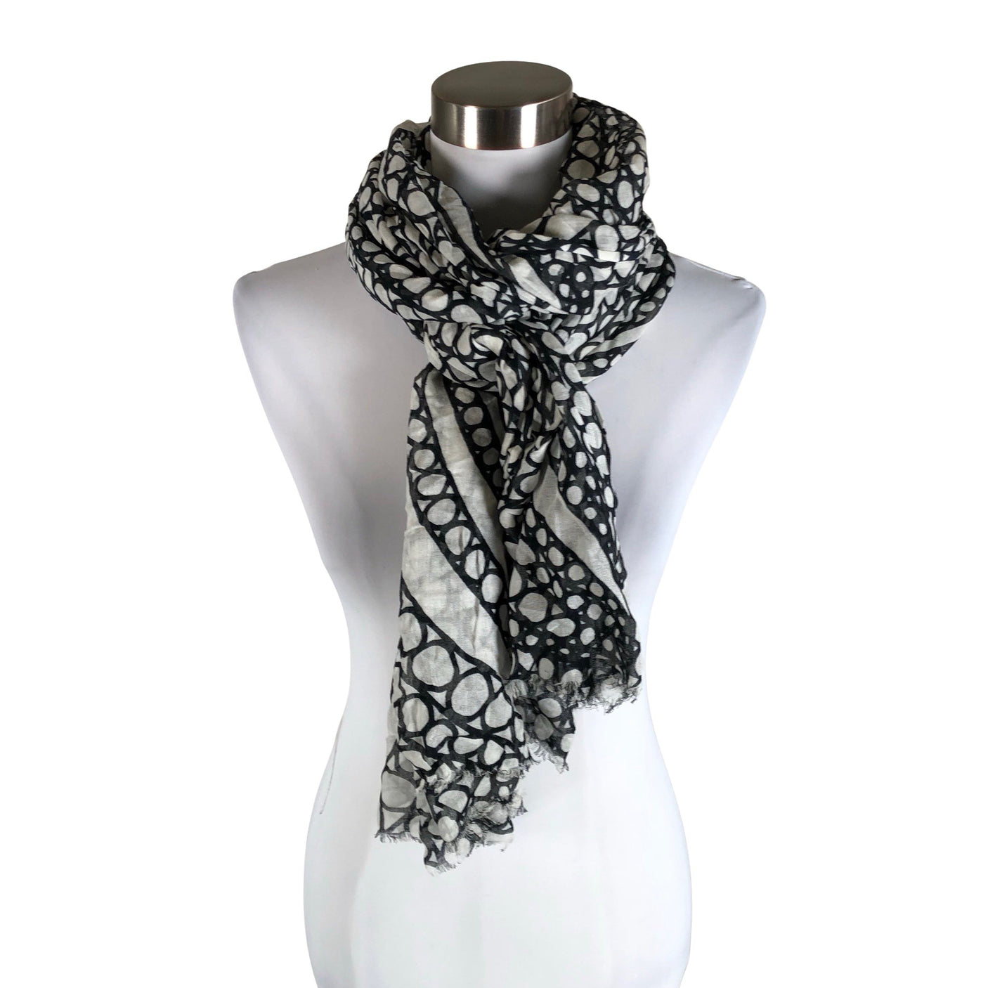 Unisex Marimekko - Õhuke sall, suurus Maxi - Valge (1)