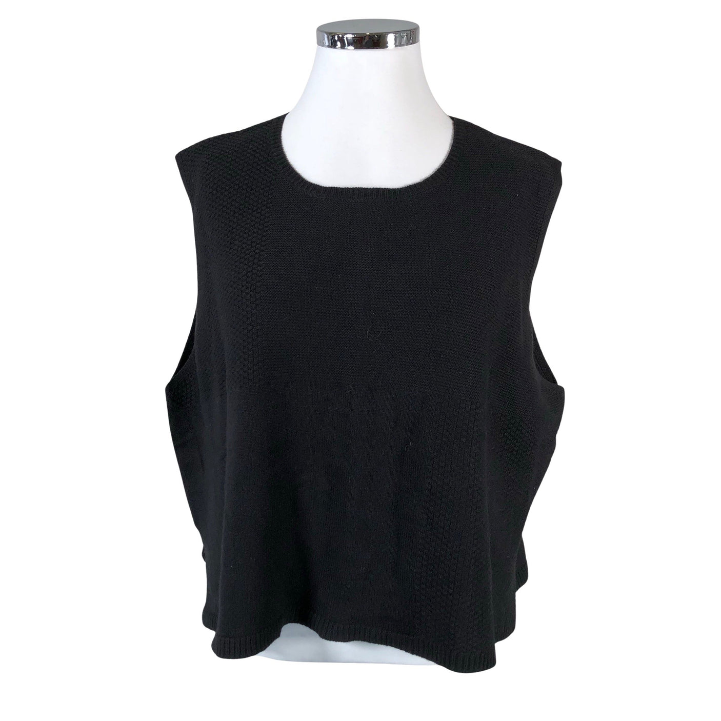 Unisex Gudrun Sjöden - Kootud vest, suurus 44 - Must (1)
