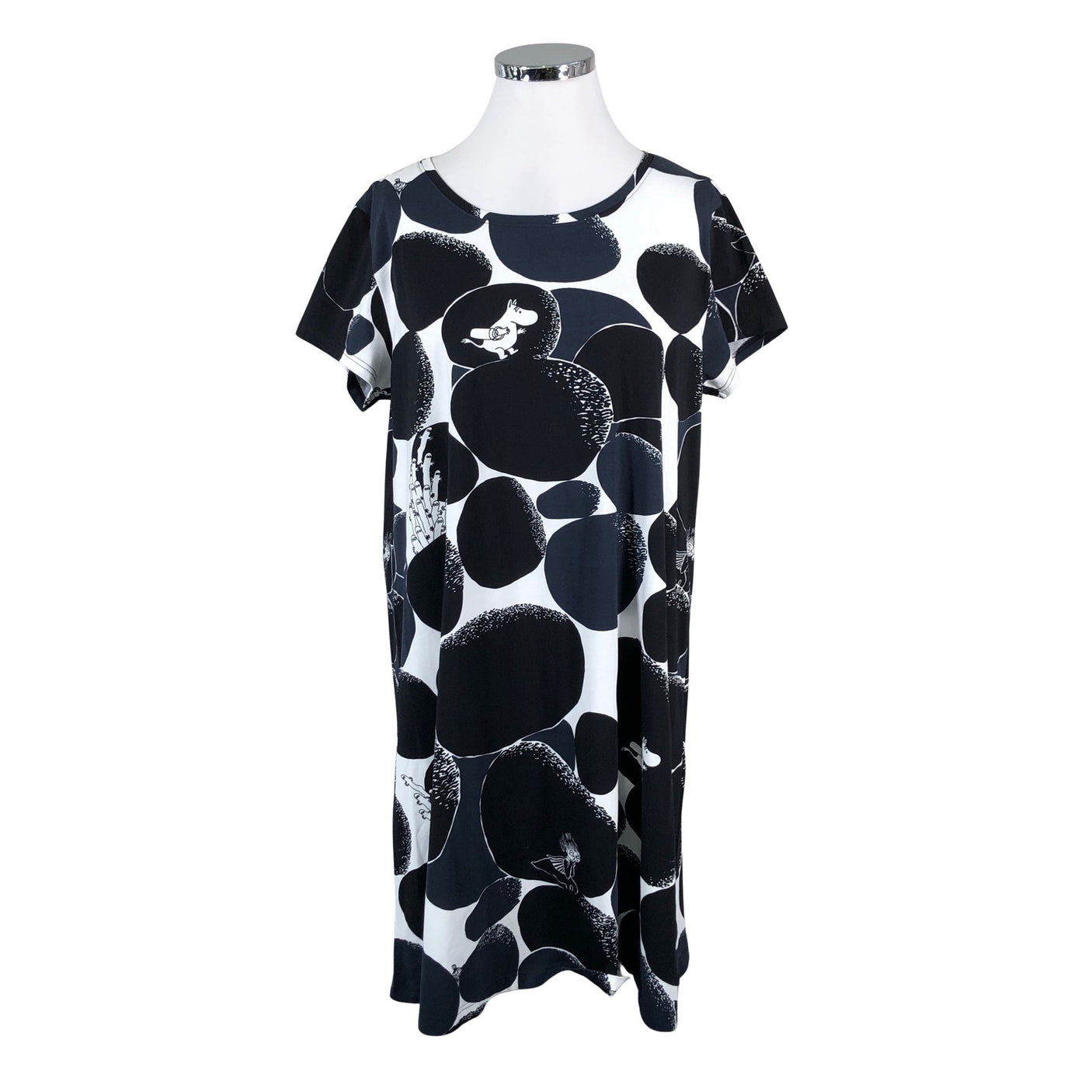 Unisex Huigee - Trikotaažist kleit, suurus 46 - Sinine (1)