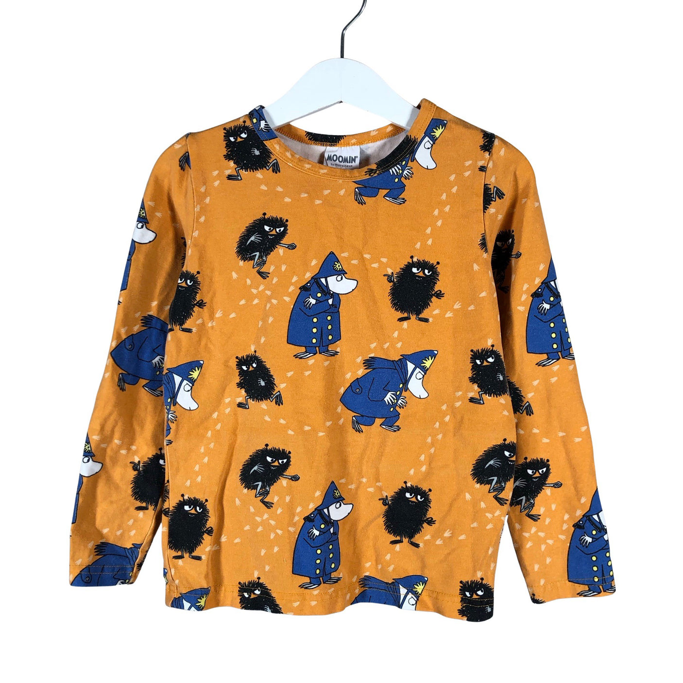 Unisex Martinex - Trikotaažist pluus, suurus 104 - 110 - Kollane (1)