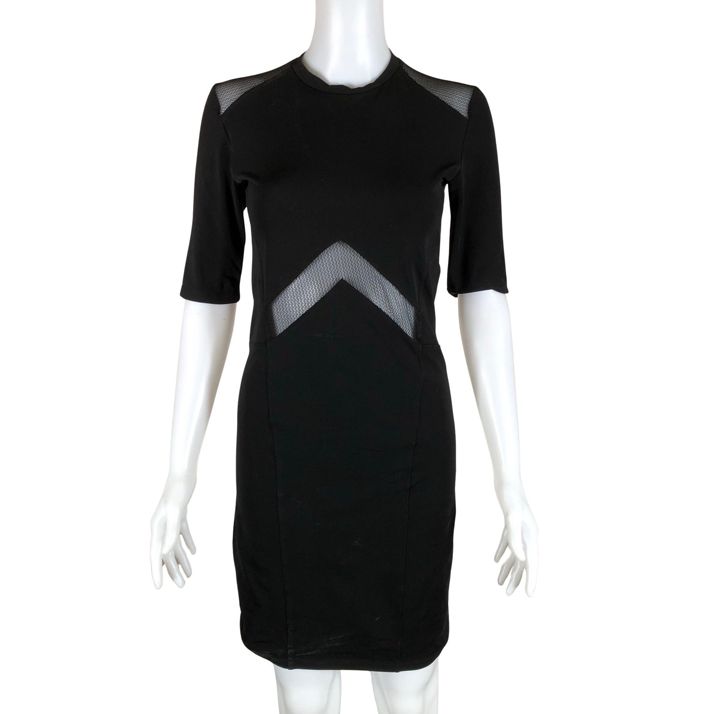 Unisex Pop Copenhagen - Trikotaažist kleit, suurus 36 - Must (1)