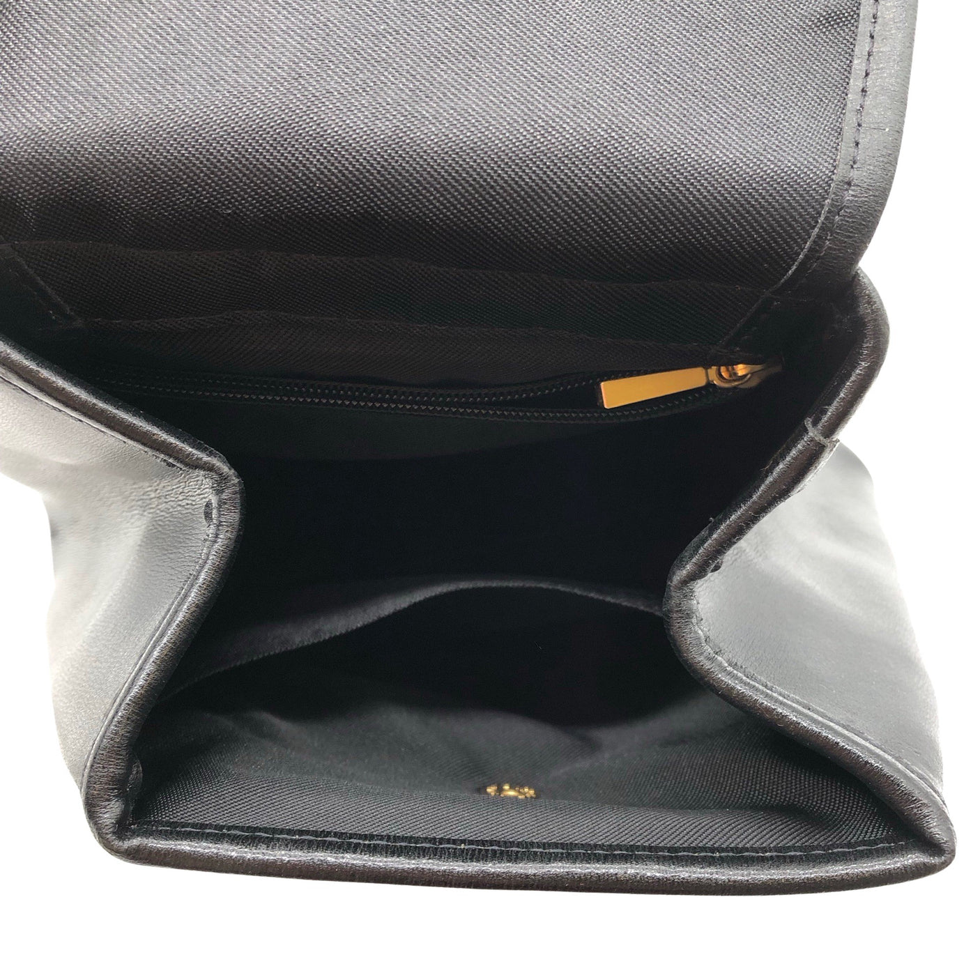 Unisex Longchamp - Seljakott, suurus Midi - Must (3)