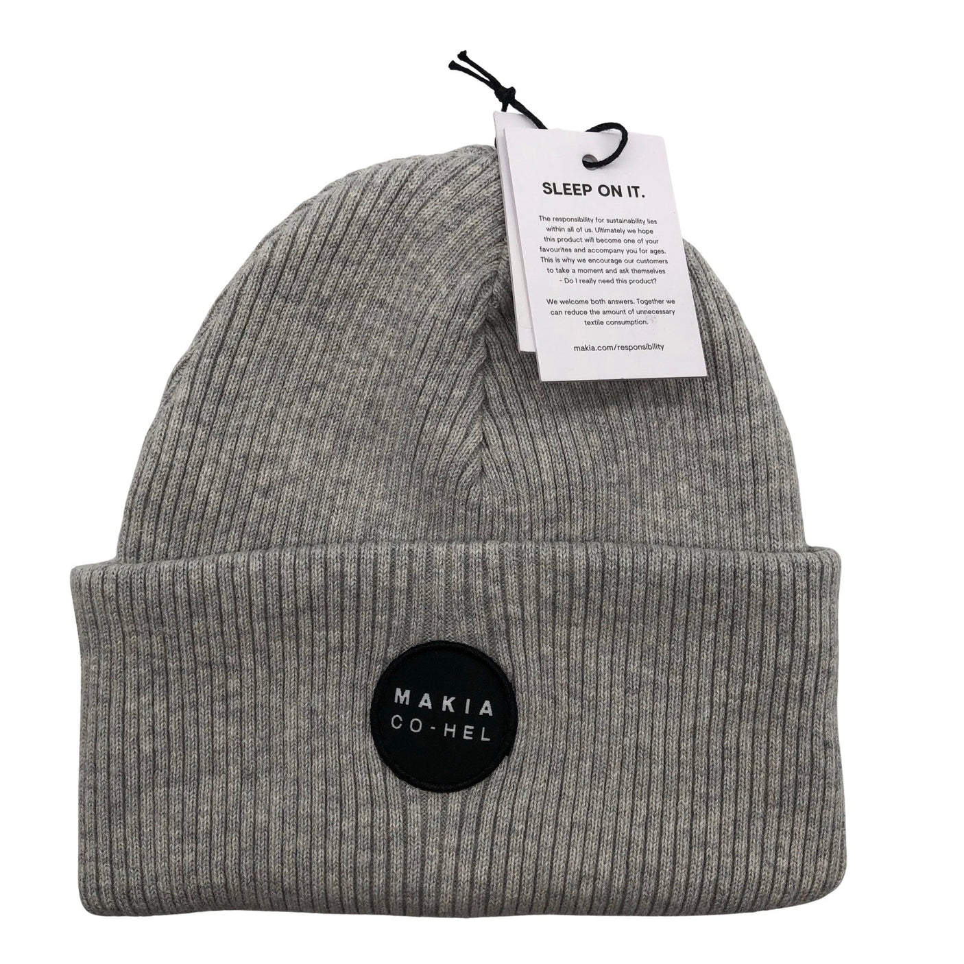 Unisex Makia - Õhuke müts, suurus 44 - 46 cm - Hall (1)