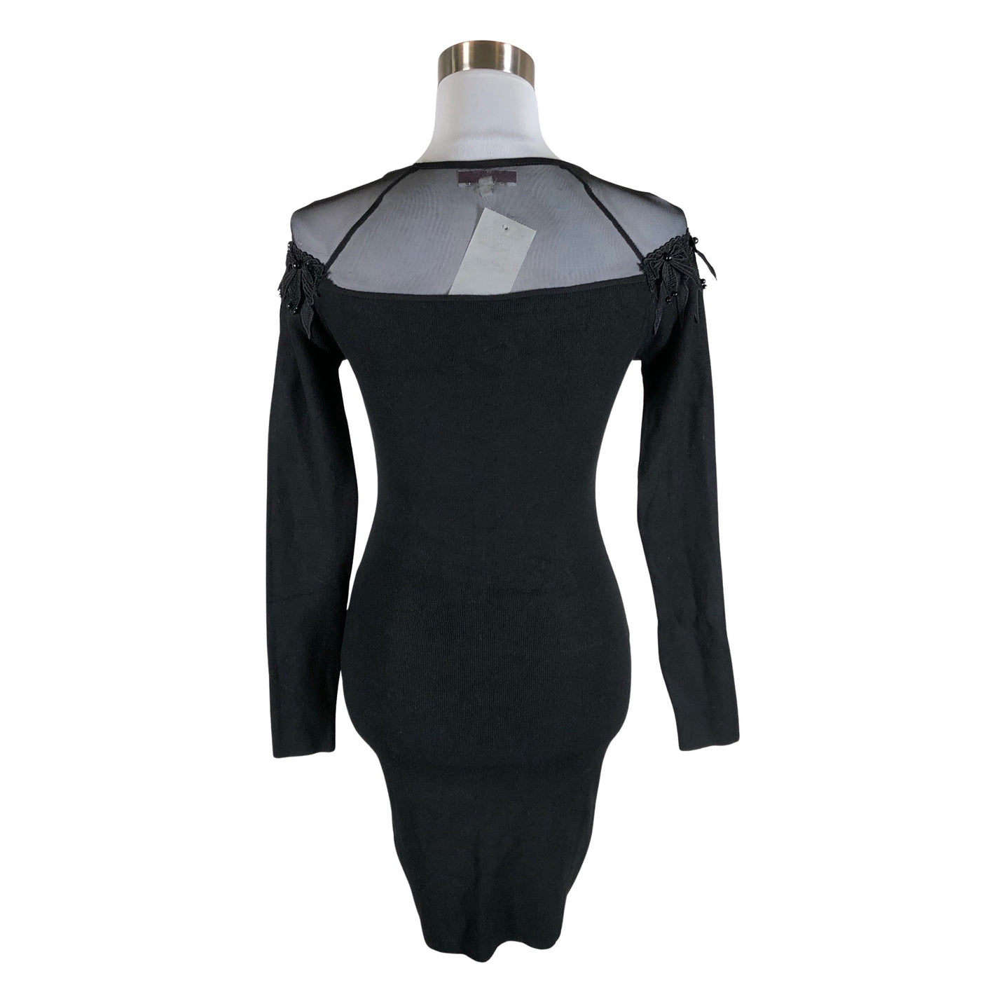 Unisex Bluoltre - Kootud kleit, suurus 36 - Must (2)