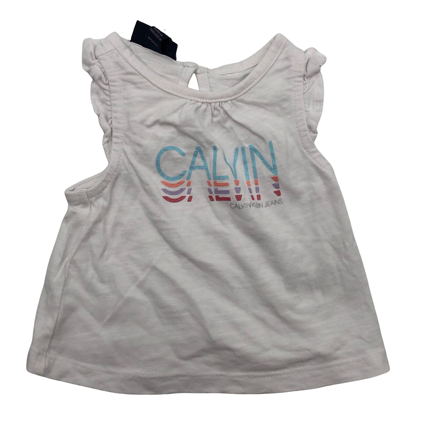 Unisex Calvin Klein Jeans - Topp, suurus 68 - 74 - Valge (1)