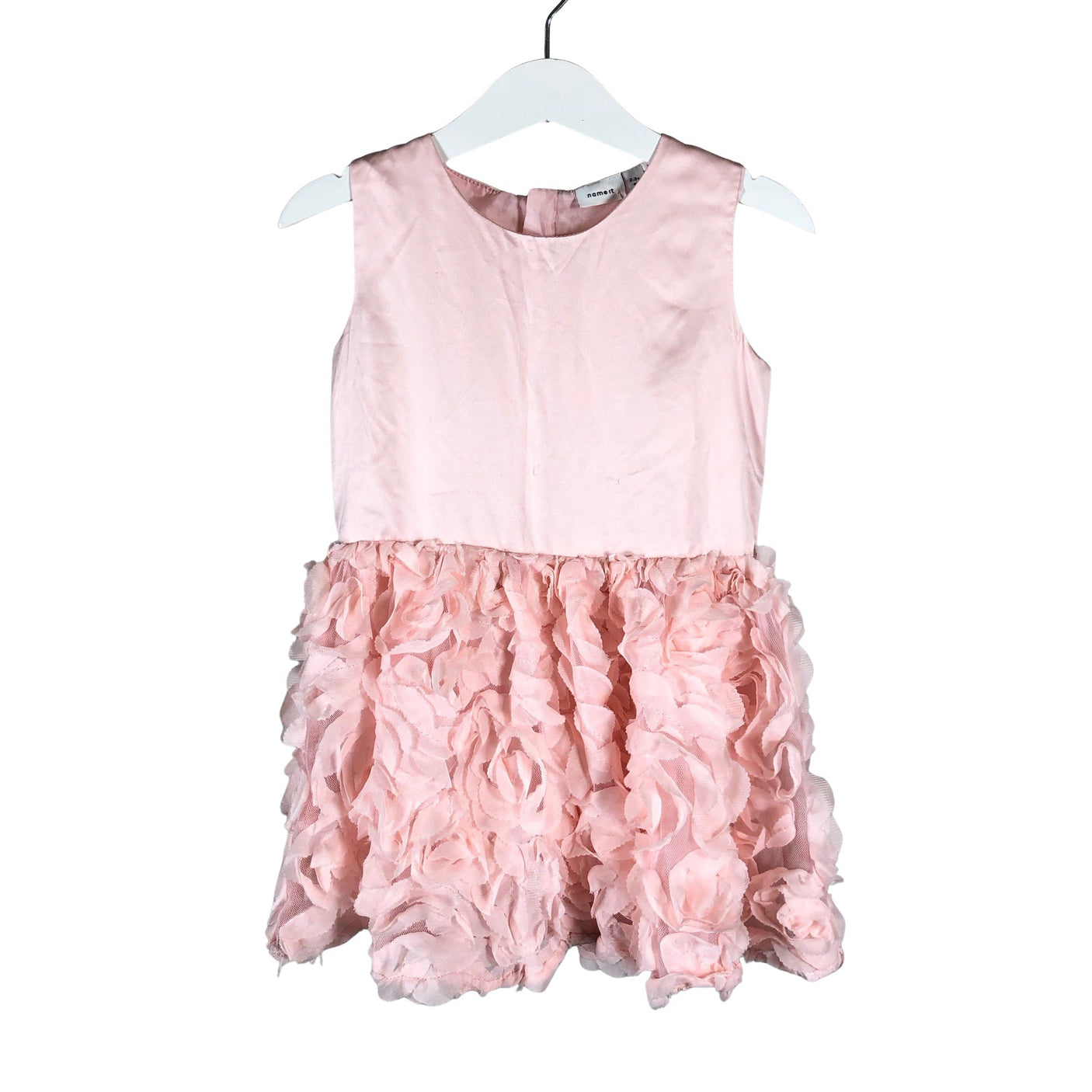 Unisex Name It - Pidulik kleit, suurus 92 - 98 - Heleroosa (1)