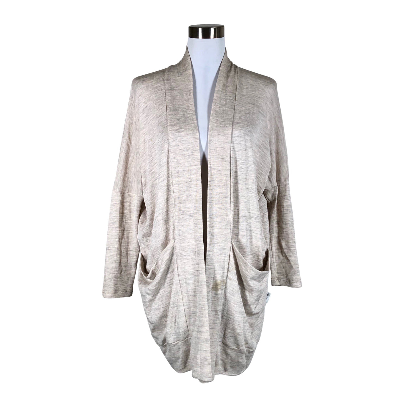 Unisex Tam Silk - Kardigan, suurus 38 - Beige (1)