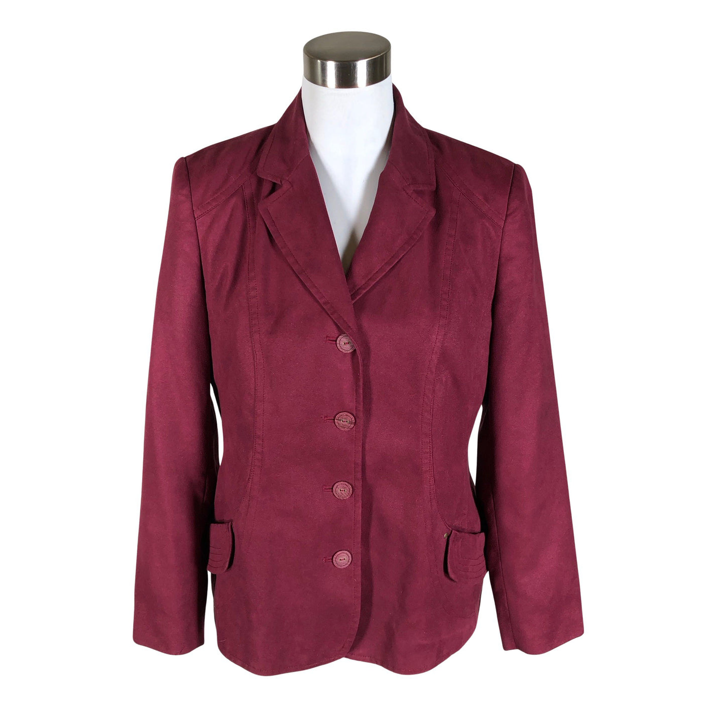 Unisex Atelier Goldner Schnitt - Jakk, suurus 40 - Veinipunane (1)