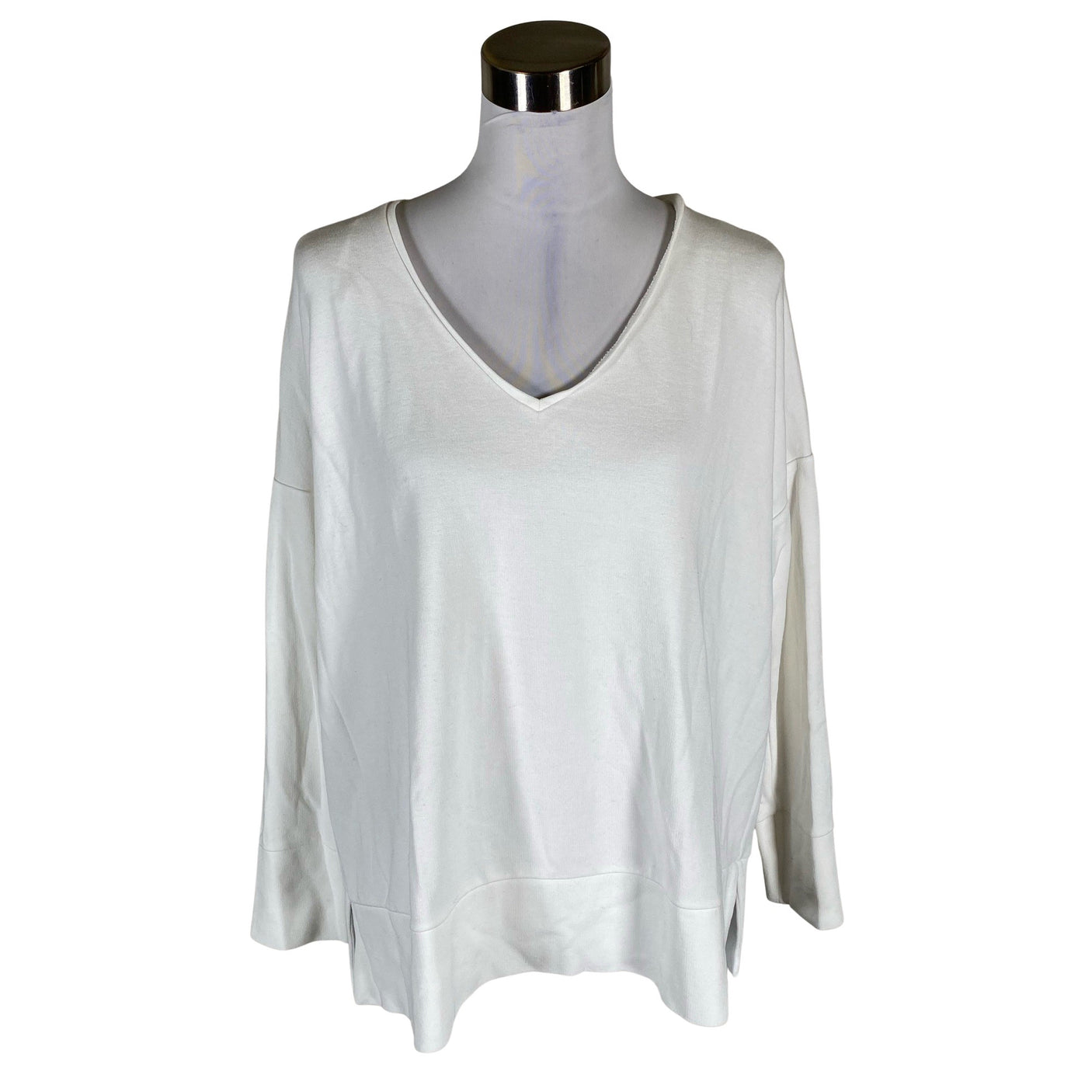 Unisex Second Female - Trikotaažist pluus, suurus 40 - Valge (1)