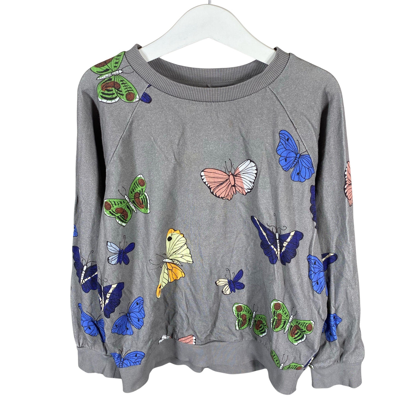 Unisex Mini Rodini - Dressikangast pluus, suurus 122 - 128 - Hall (1)