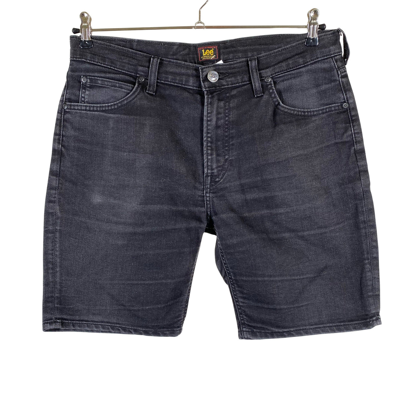 Unisex Lee - Teksast lühikesed püksid, suurus W34 - Must (1)