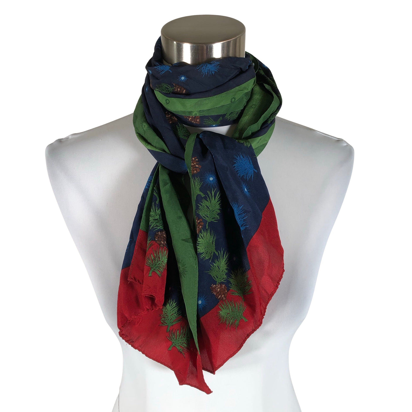 Unisex Marja Kurki - Õhuke sall, suurus Maxi - Sinine (1)