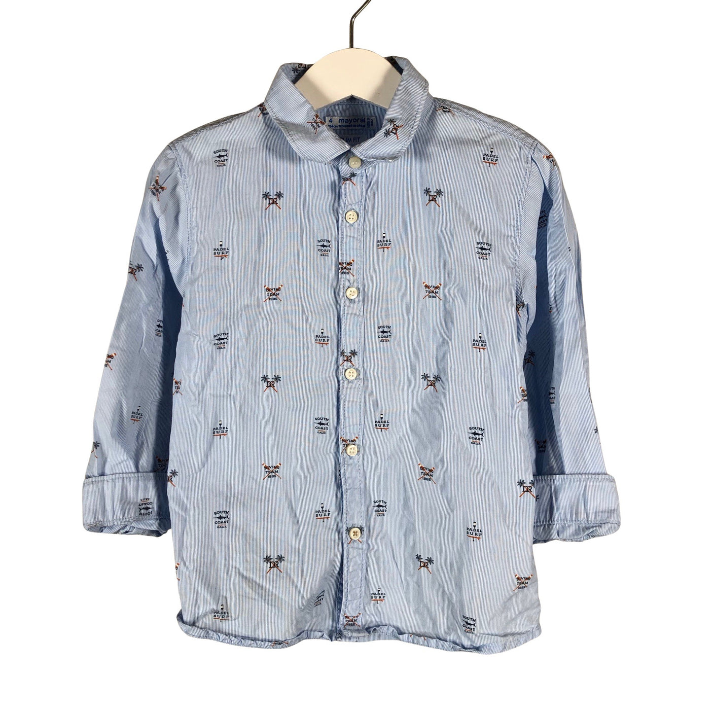 Unisex Mayoral - Triiksärk, suurus 98 - 104 - Helesinine (1)