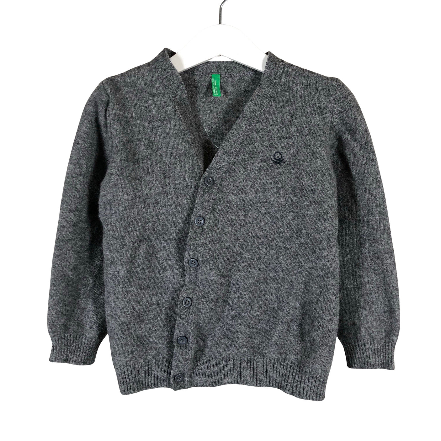 Unisex Benetton - Kardigan, suurus 104 - 110 - Hall (1)