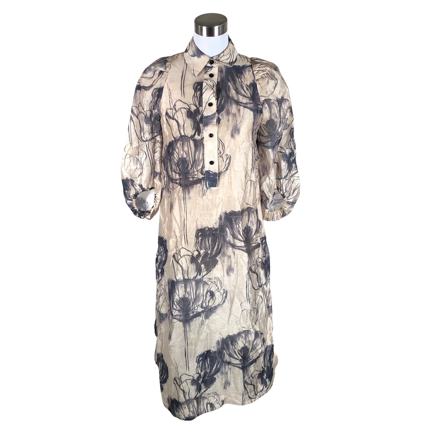 Unisex Second Female - Õhuke kleit, suurus 36 - Beige (1)