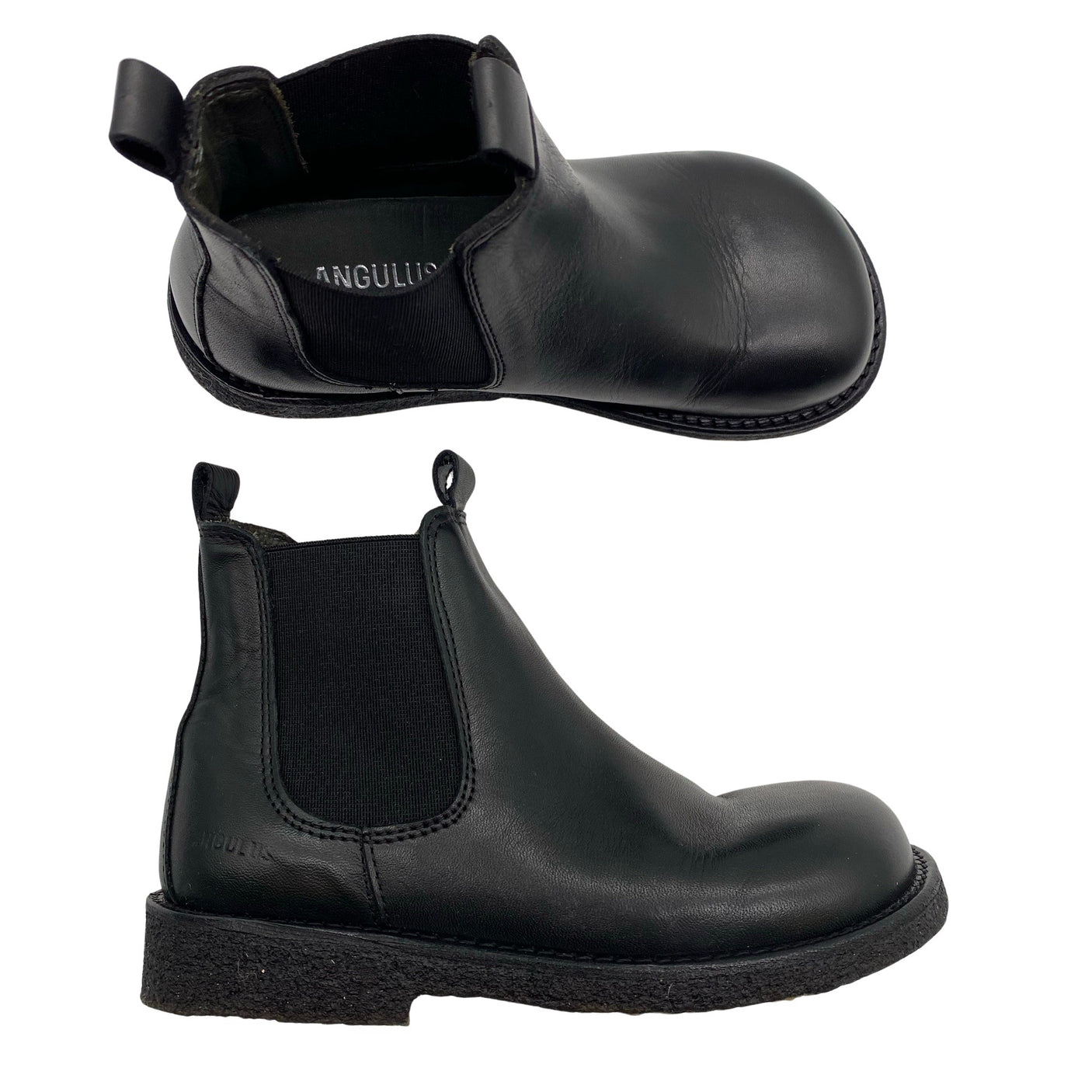 Unisex Angulus - Poolsaapad, suurus 28 - Must (1)