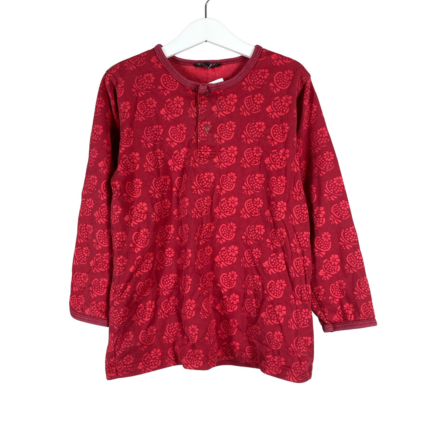 Unisex Marimekko - Trikotaažist pluus, suurus 128 - 134 - Punane (1)