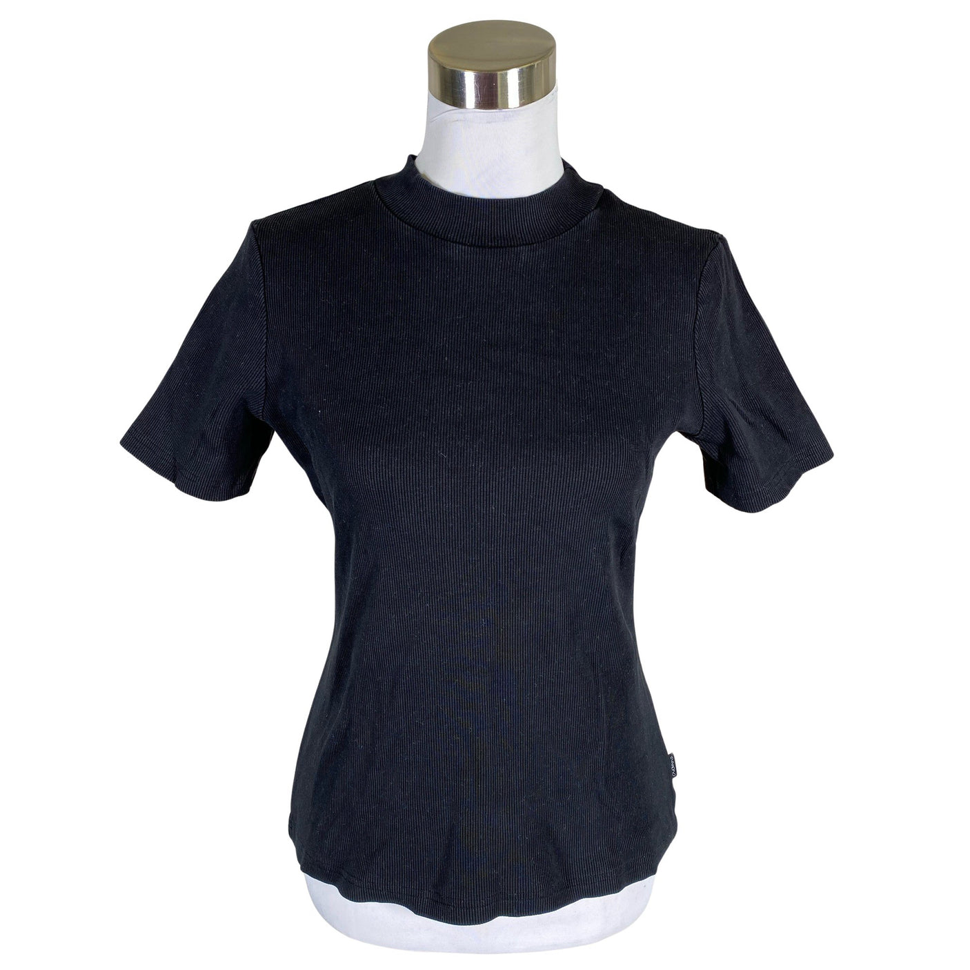 Unisex Aarrelabel - T-särk, suurus 38 - Must (1)