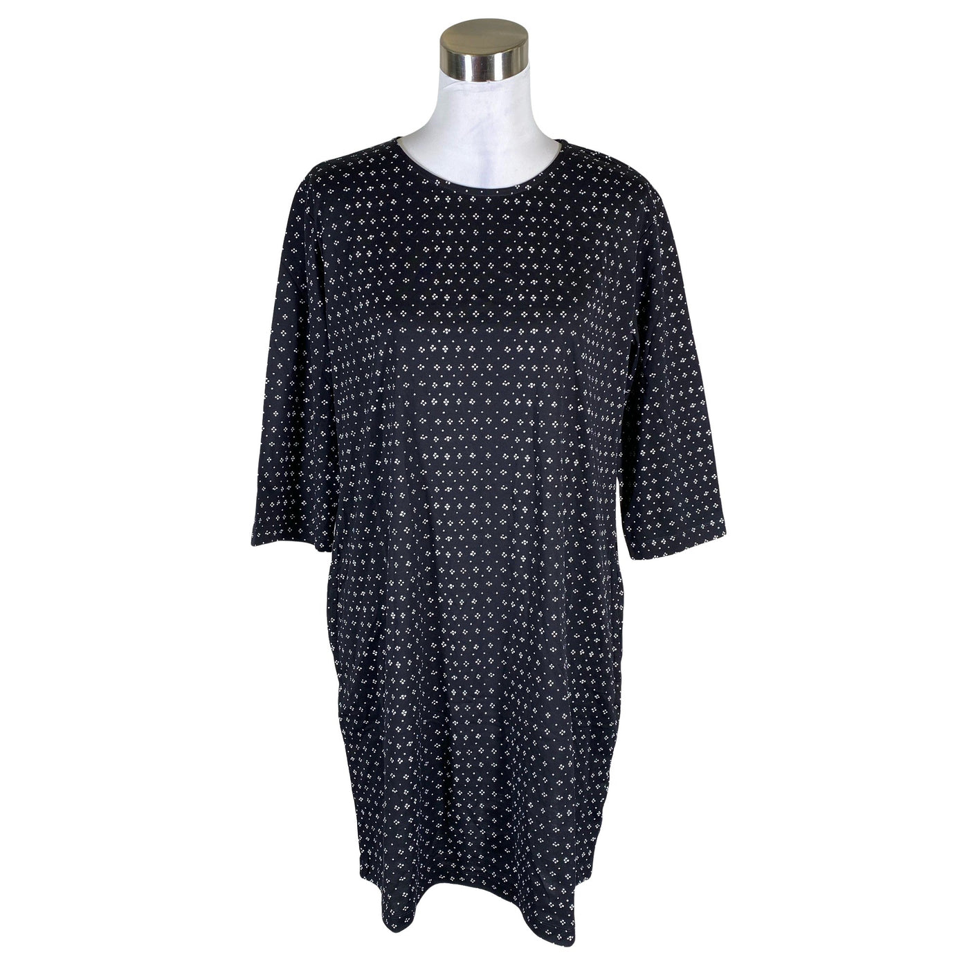 Unisex Marimekko - Trikotaažist kleit, suurus 38 - Must (1)