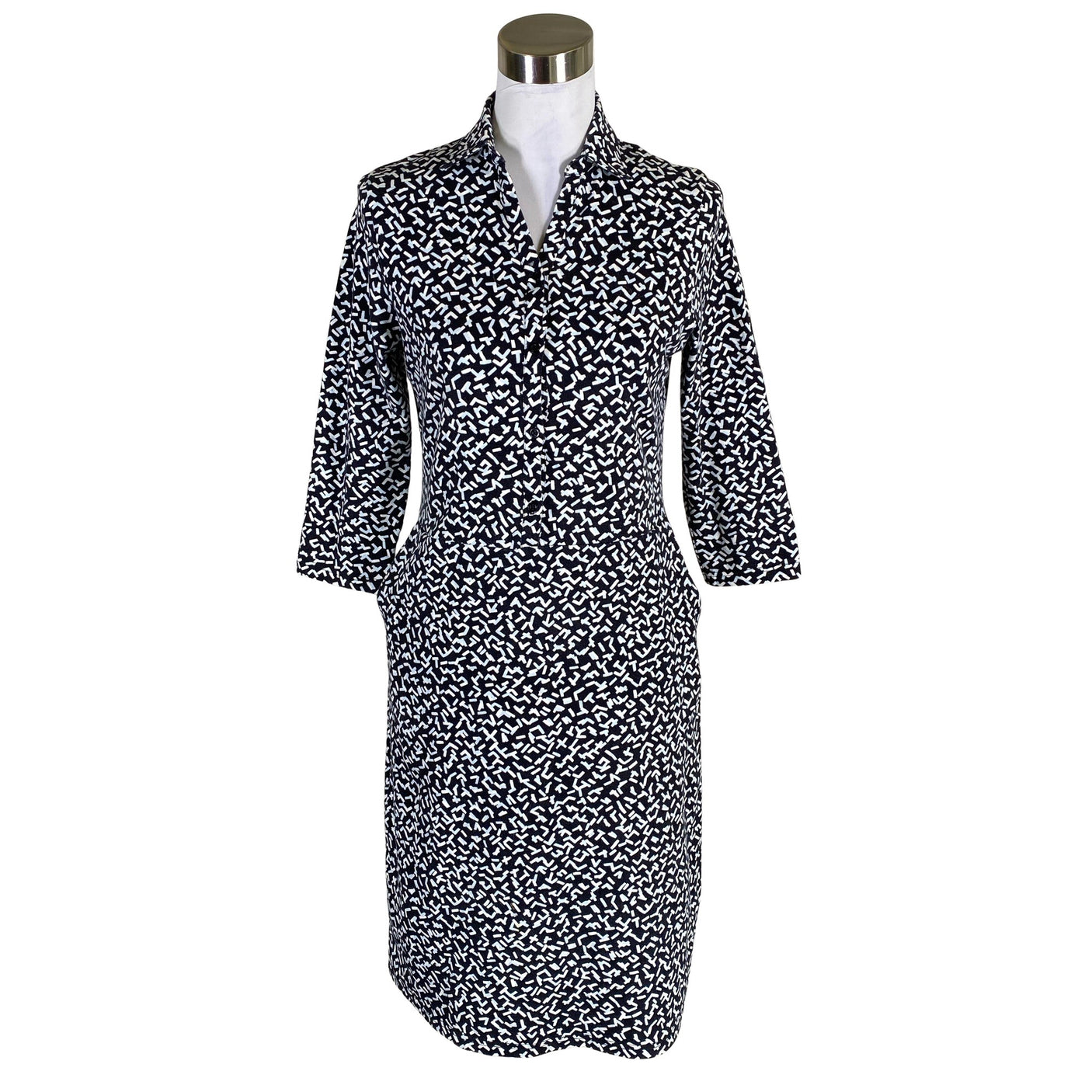 Unisex Nanso - Trikotaažist kleit, suurus 36 - Must (1)