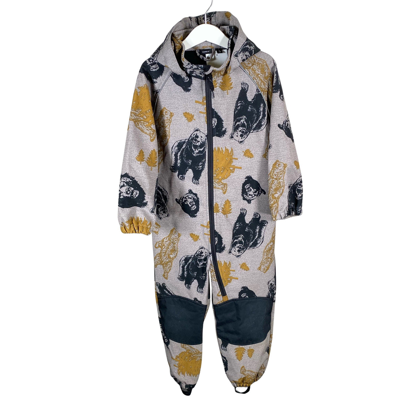 Unisex Name It - Softshell kombinesoon, suurus 104 - 110 - Hall (1)