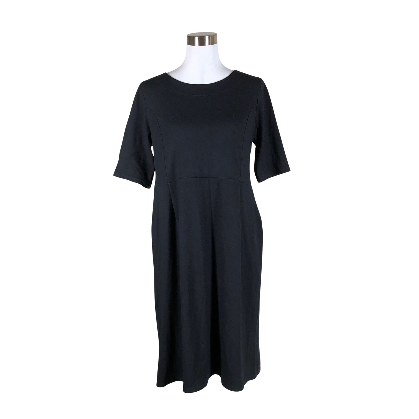Unisex Nanso - Trikotaažist kleit, suurus 40 - Must (1)