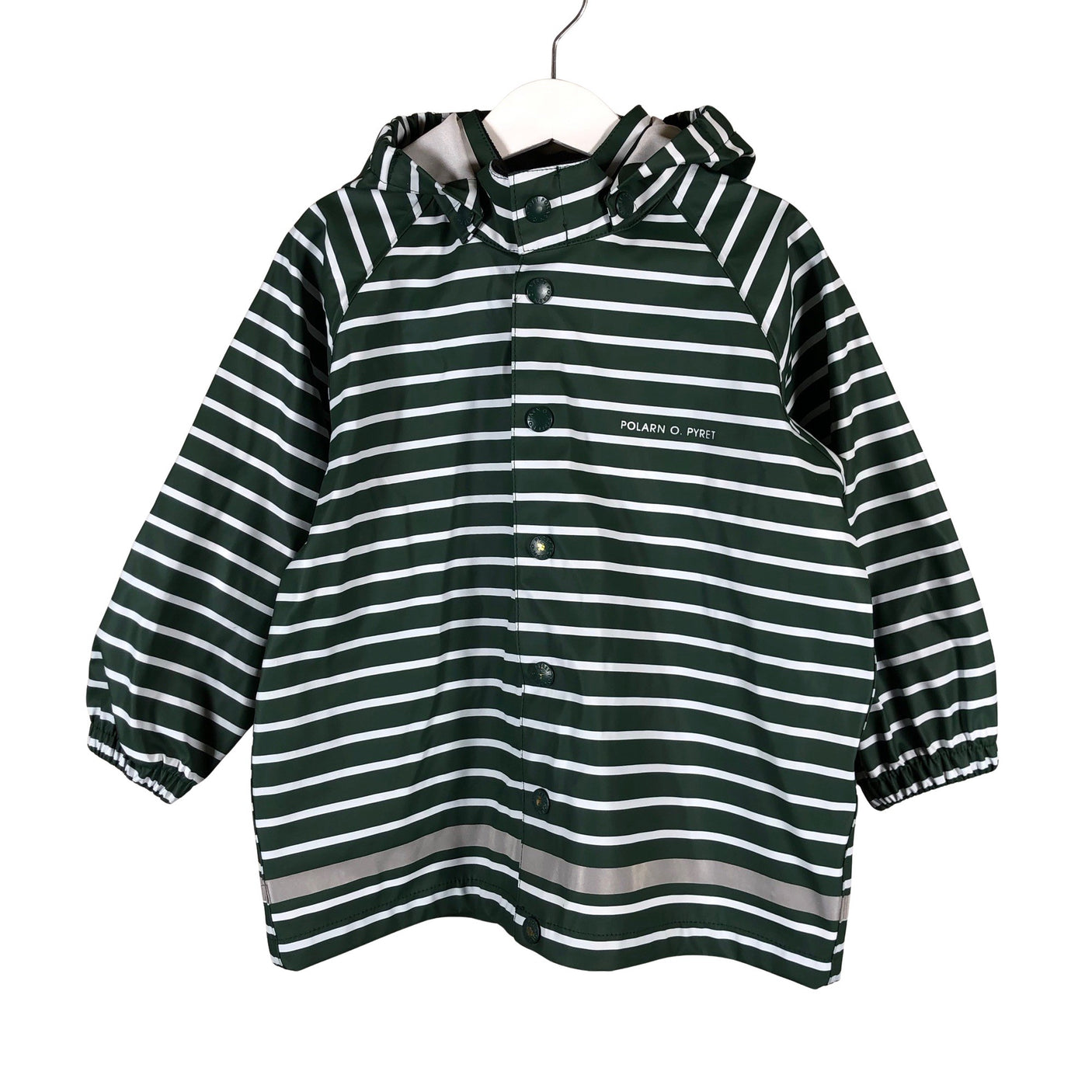 Unisex Polarn O. Pyret - Vihmajope, suurus 98 - 104 - Roheline (1)