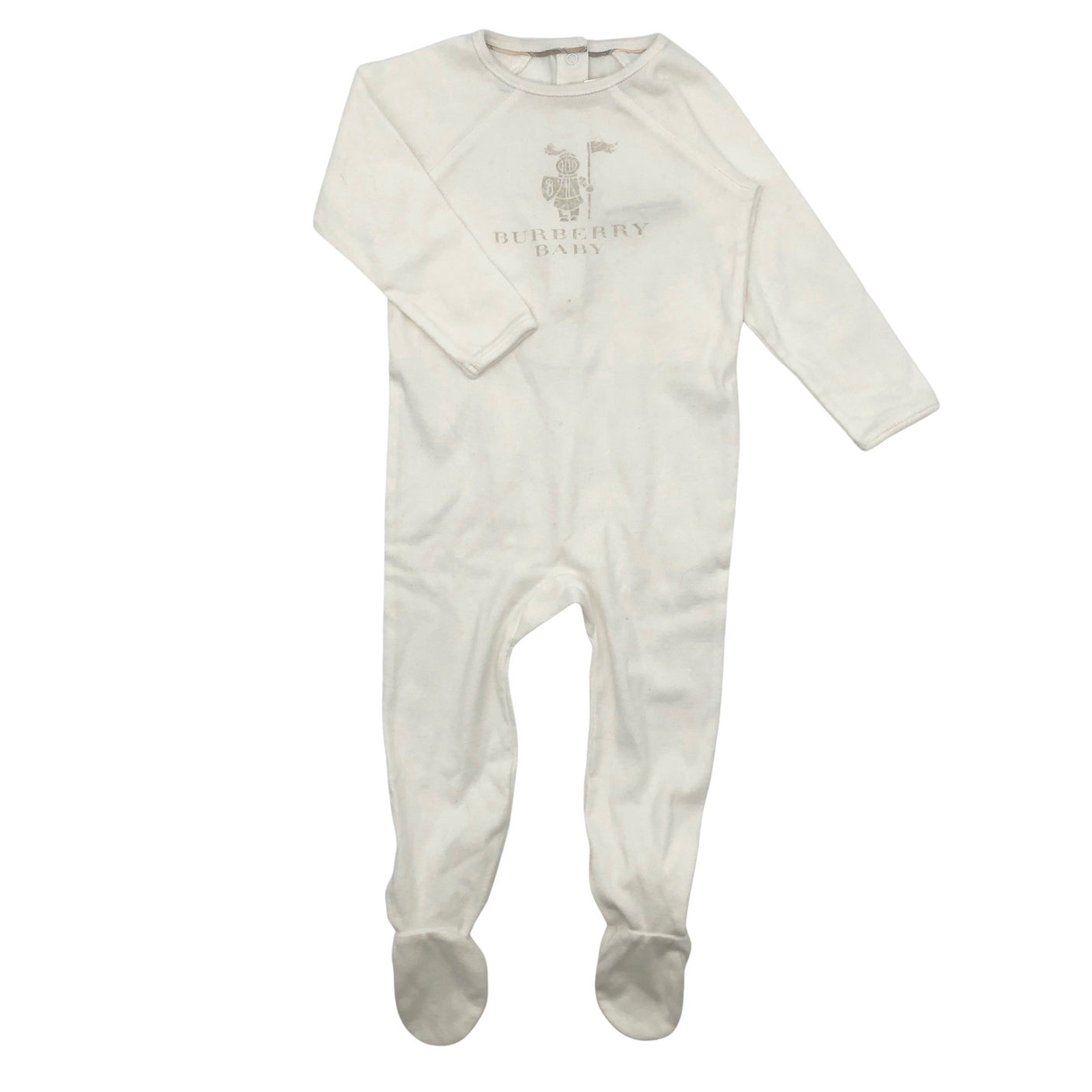 Unisex Burberry - Kombinesoon, suurus 74 - 80 - Looduslik valge (1)