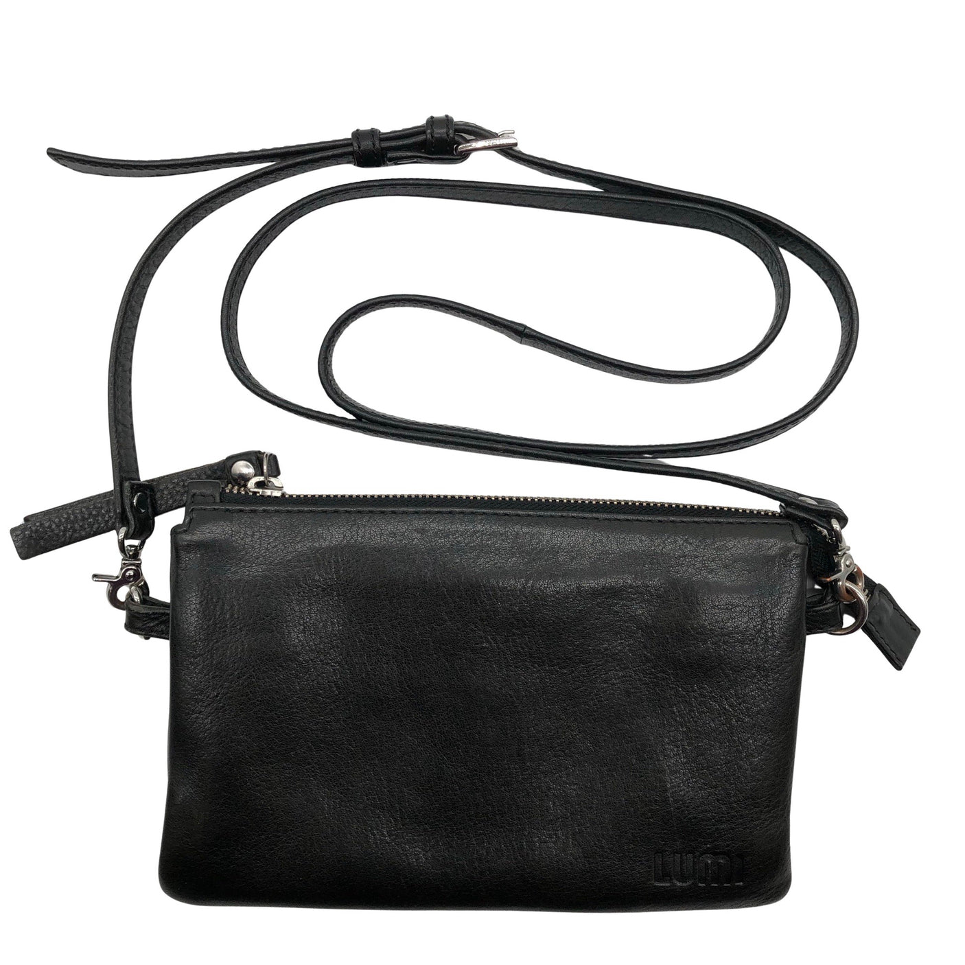 Unisex Lumi - Õlakott, suurus Mini - Must (1)