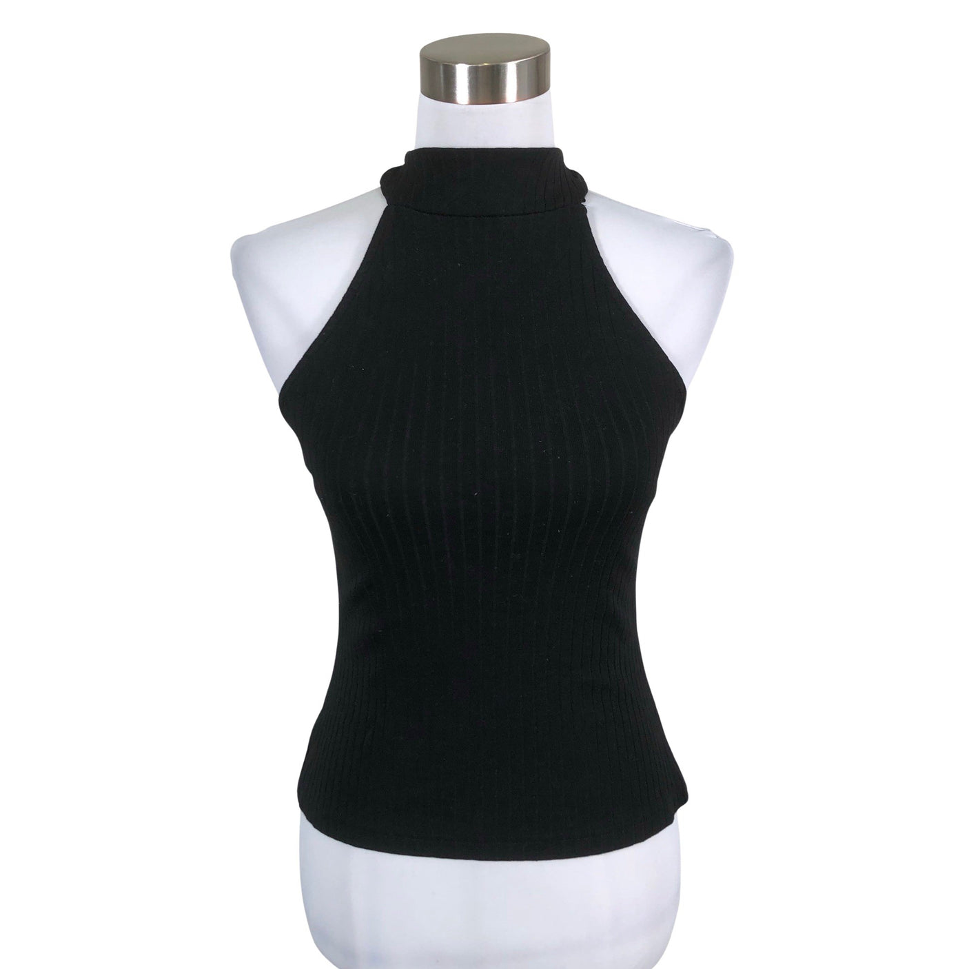 Unisex Even&Odd - Trikotaažist topp, suurus 36 - Must (1)