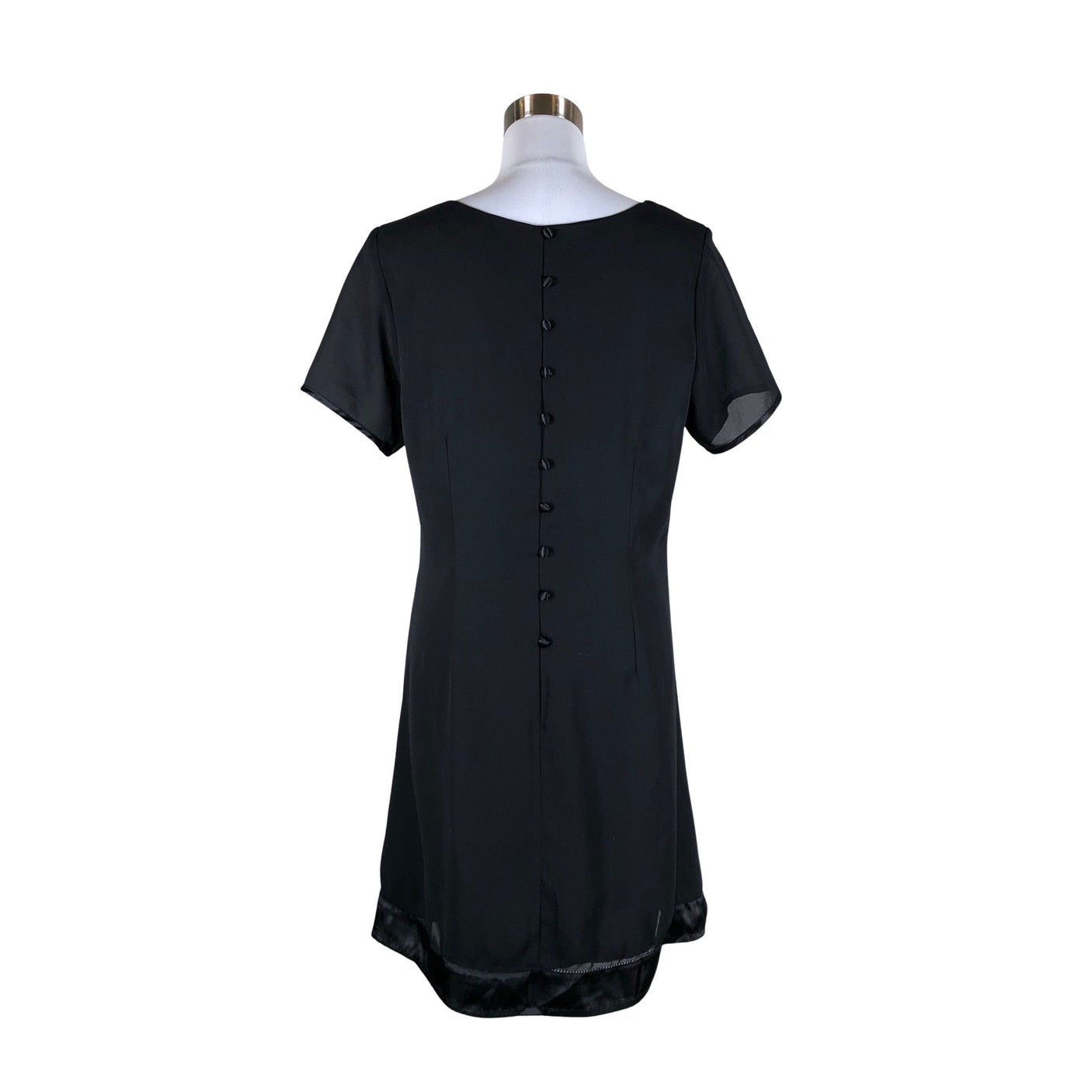 Unisex Ze-Ze - Õhuke kleit, suurus 40 - Must (2)