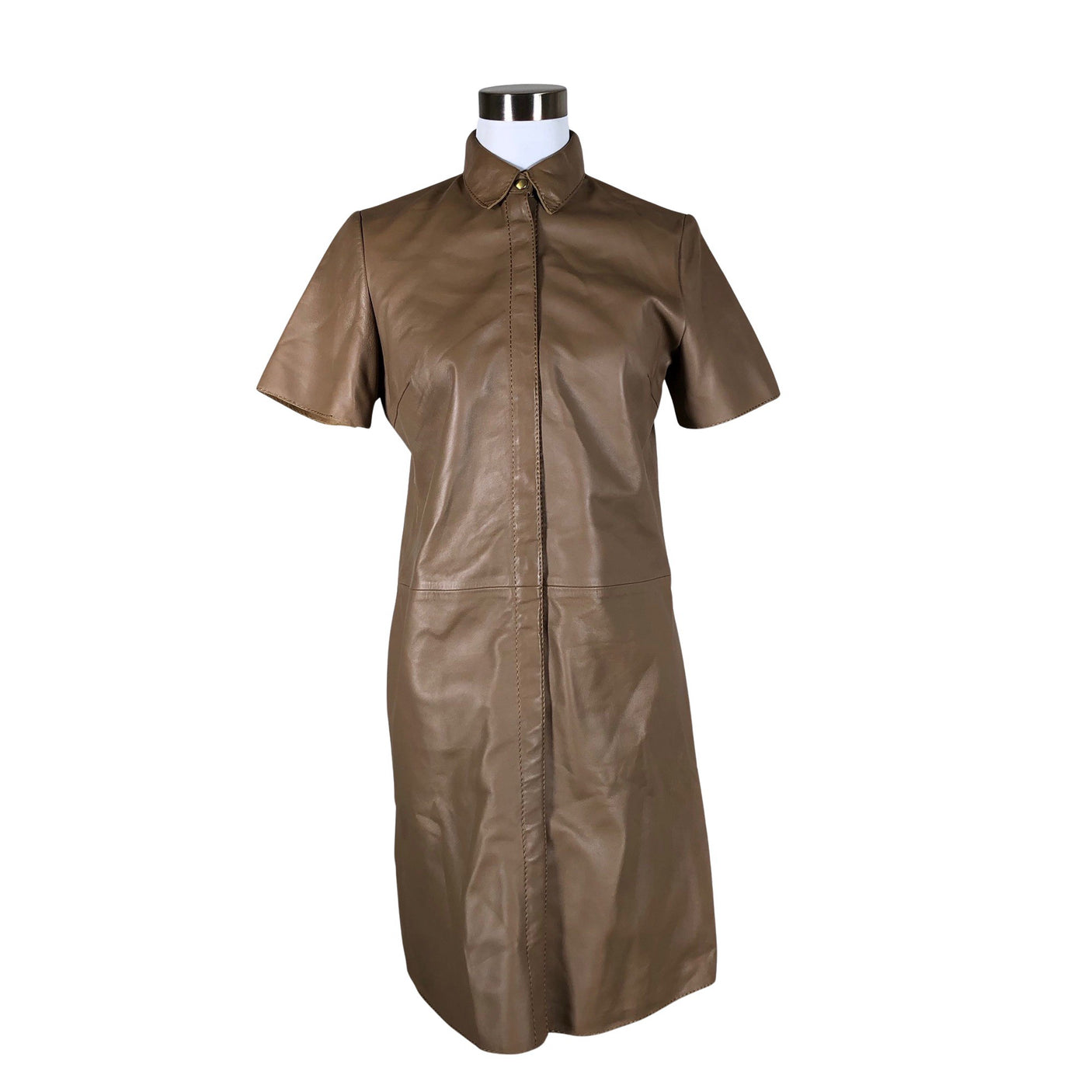 Unisex Ril's - Mitteveniv kleit, suurus 34 - Pruun (1)