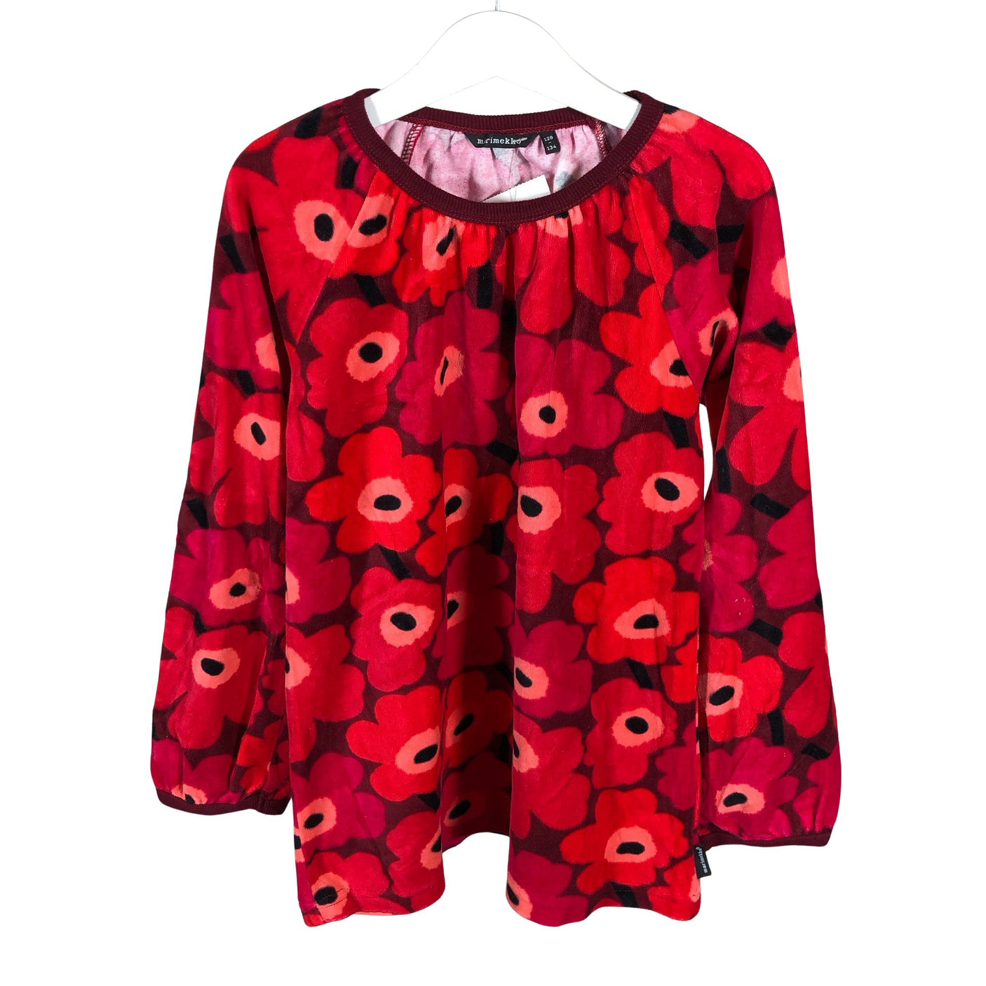 Unisex Marimekko - Trikotaažist tuunika, suurus 128 - 134 - Punane (1)