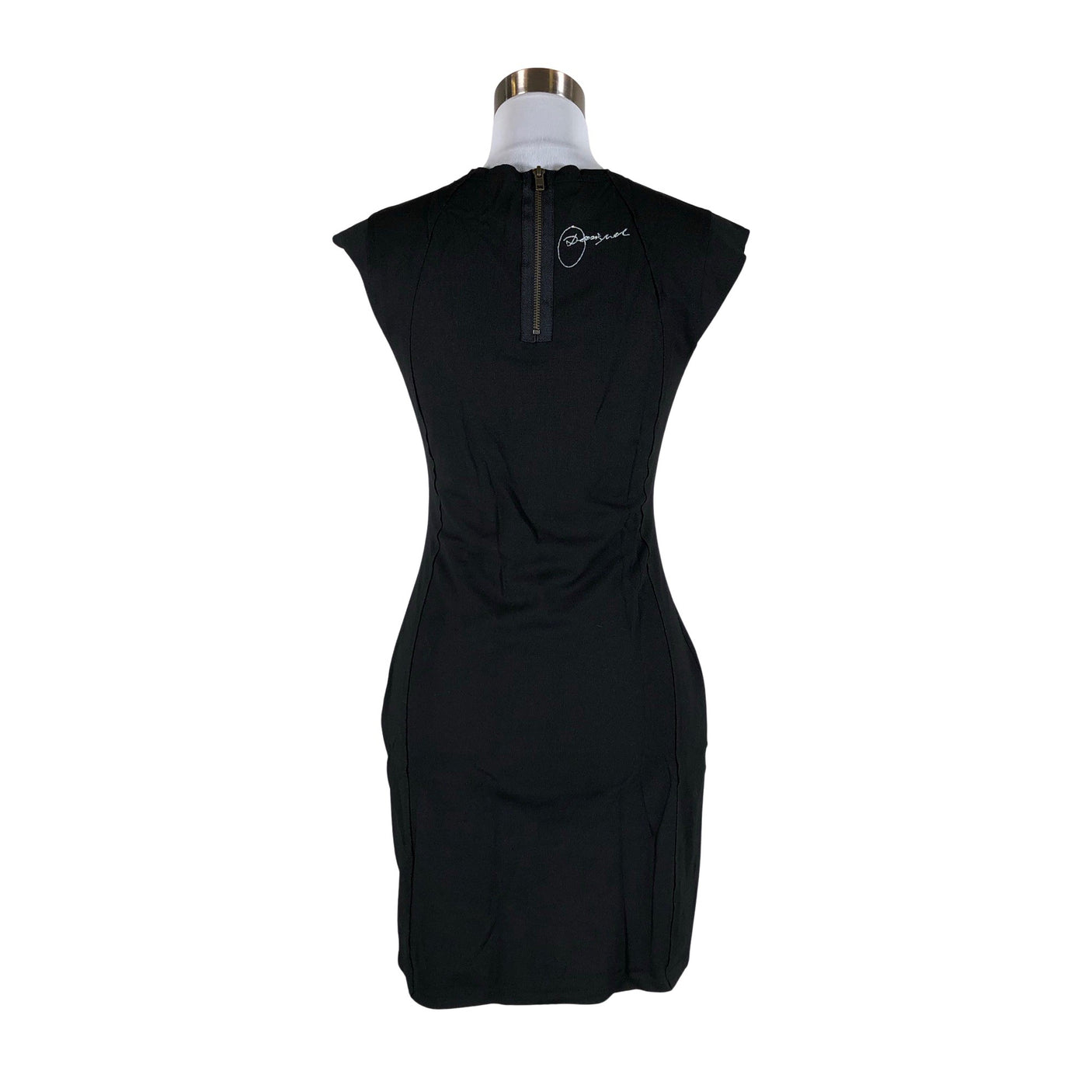 Unisex Desigual - Trikotaažist kleit, suurus 36 - Must (2)