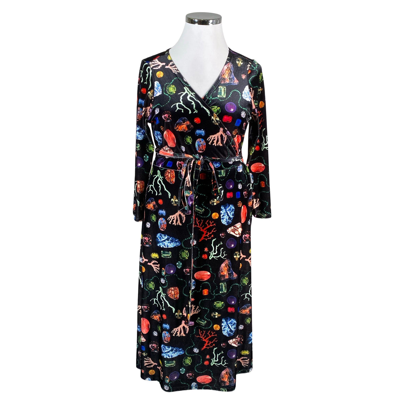 Unisex IVANAhelsinki - Trikotaažist kleit, suurus 44 - Must (1)