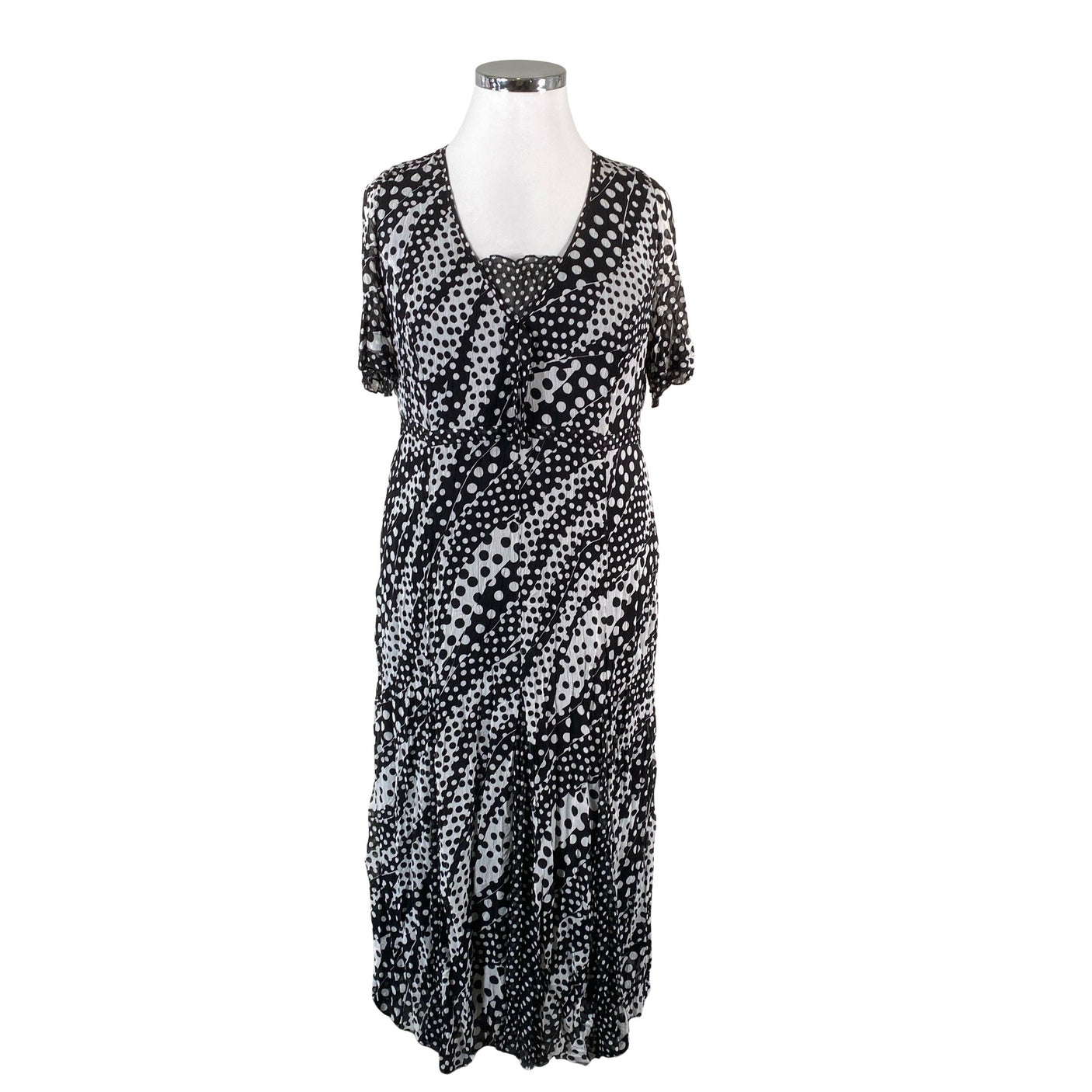 Unisex Gelco - Õhuke kleit, suurus 46 - Must (1)