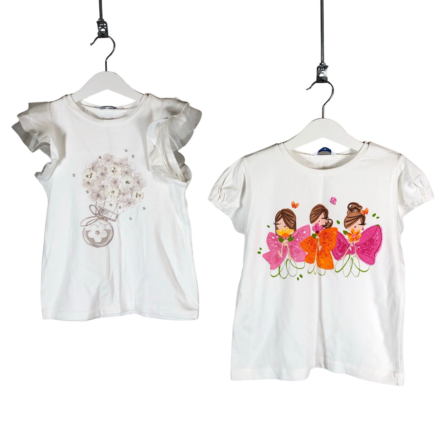 Unisex Mayoral - T-särk, suurus 128 - 134 - Valge (1)