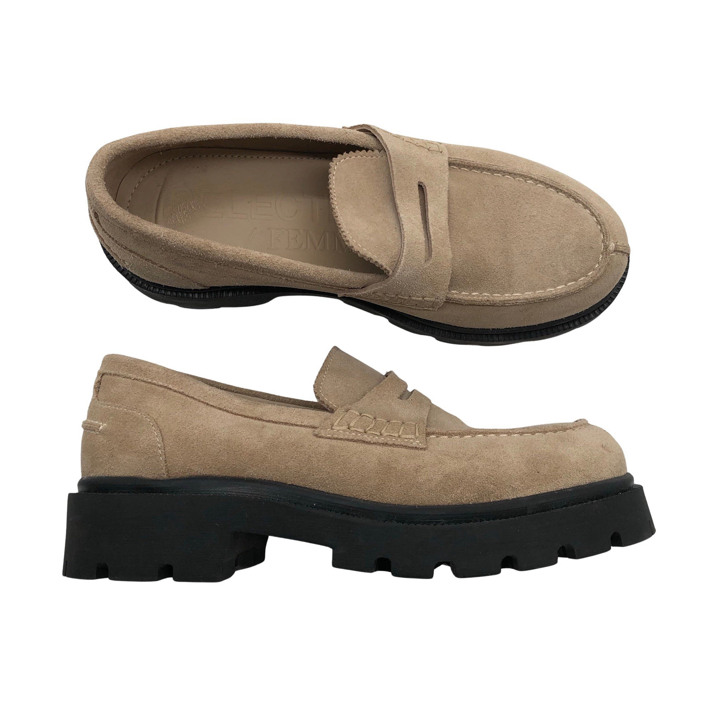 Unisex Selected - Mokassiinid, suurus 38 - Beige (1)