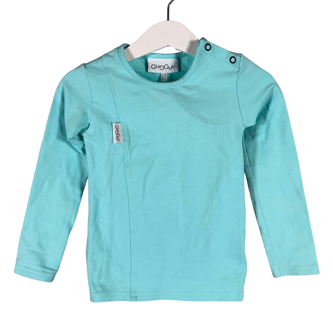 Unisex Gugguu - Trikotaažist pluus, suurus 86 - 92 - Türkiis (1)