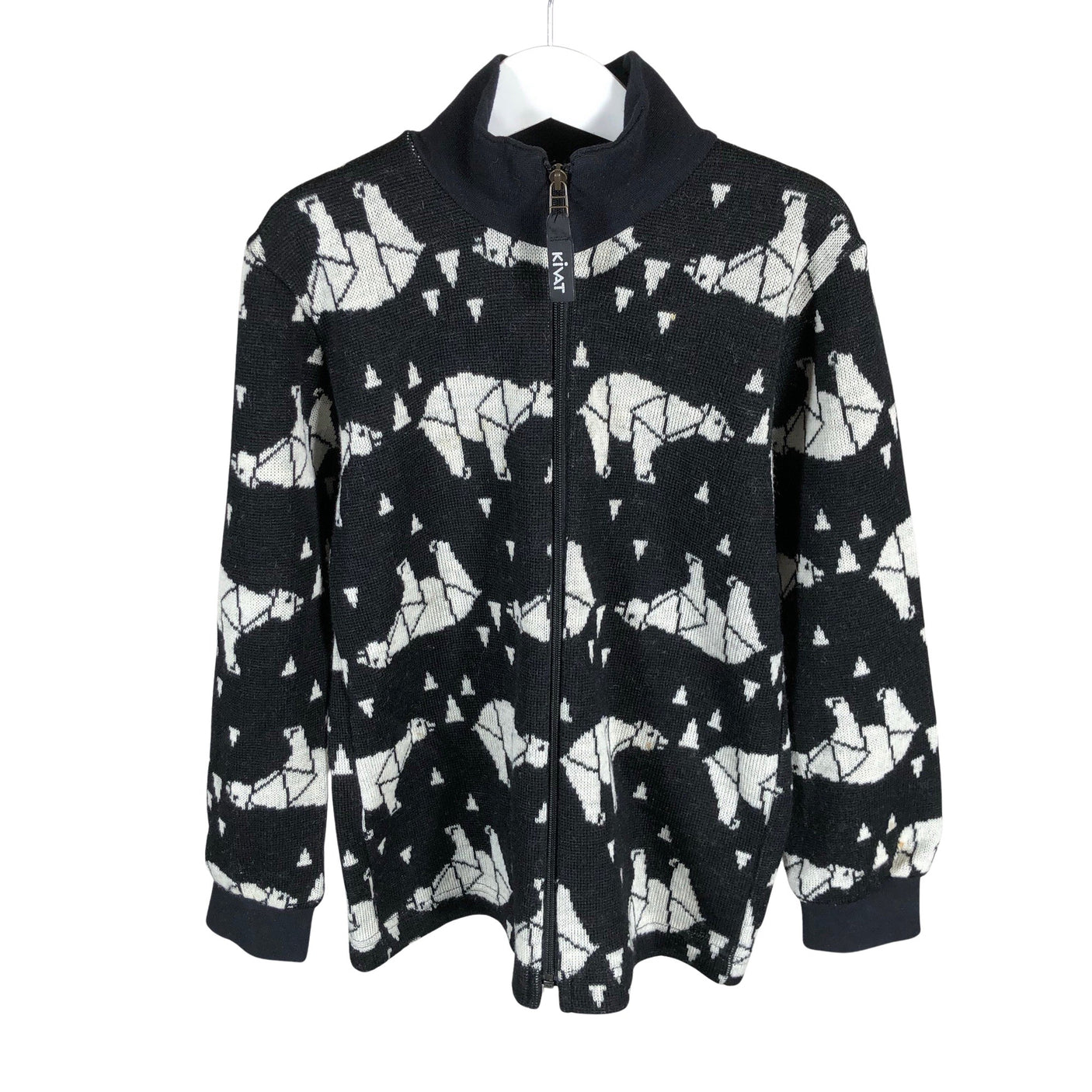 Unisex NOSH - Kardigan, suurus 128 - 134 - Must (1)