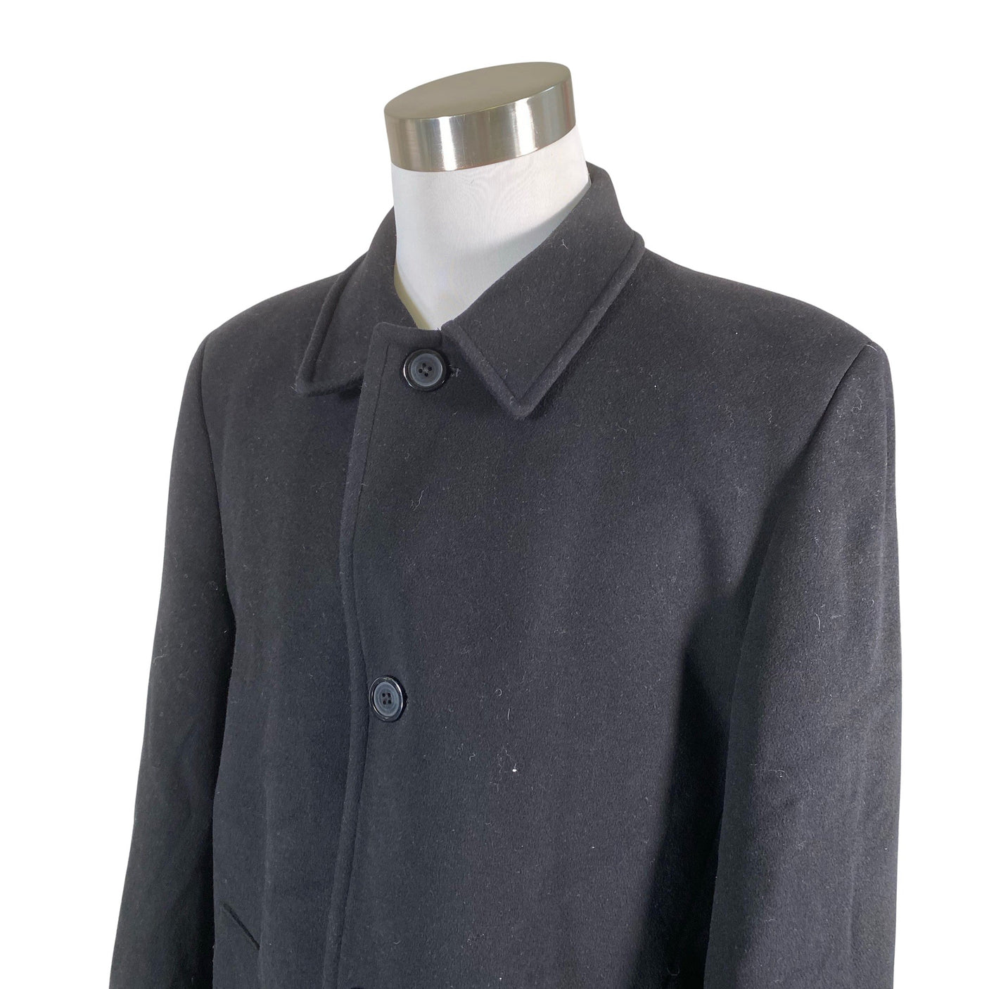 Unisex S.T.I - Villane mantel, suurus L - Must (2)