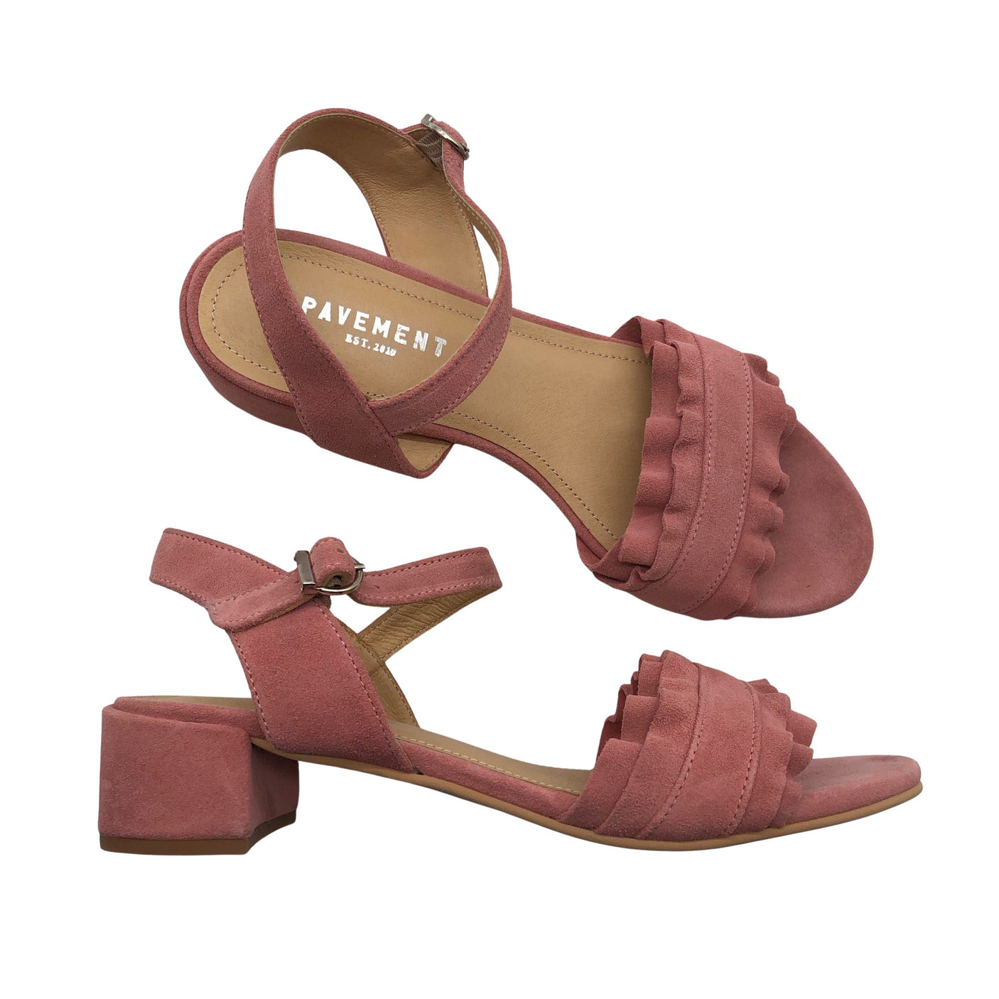 Unisex Pavement - Kontsaga rihmikud, suurus 40 - Heleroosa (1)