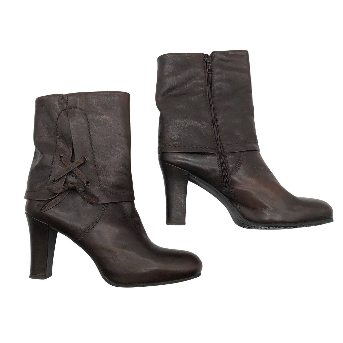 Unisex Navyboot - Poolsaapad, suurus 40 - Pruun (1)