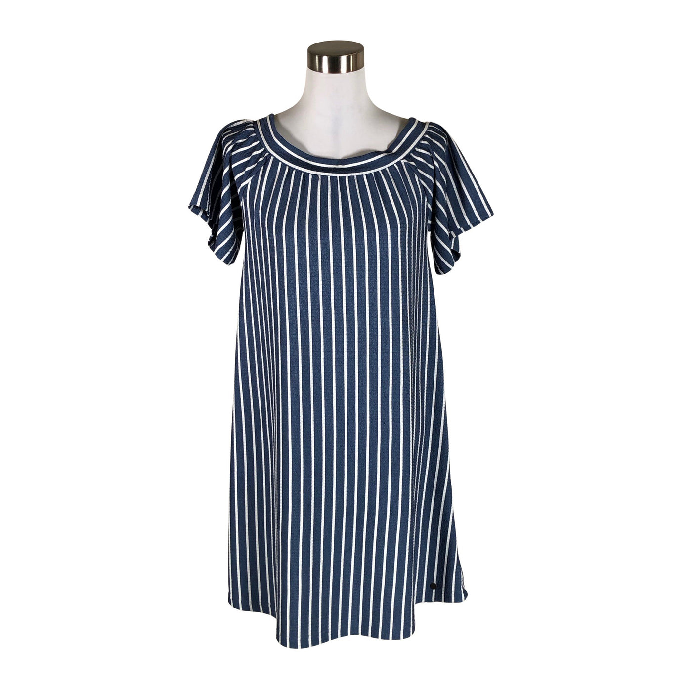 Unisex Nümph - Trikotaažist kleit, suurus 36 - Sinine (1)