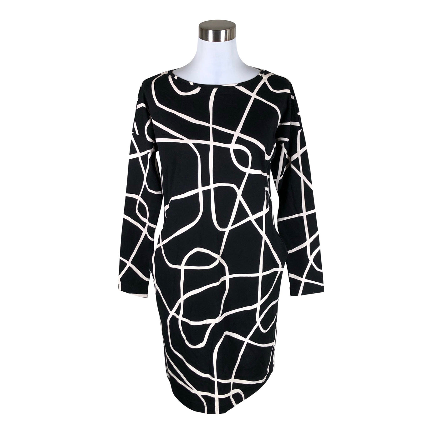 Unisex NOSH - Trikotaažist kleit, suurus 36 - Must (1)