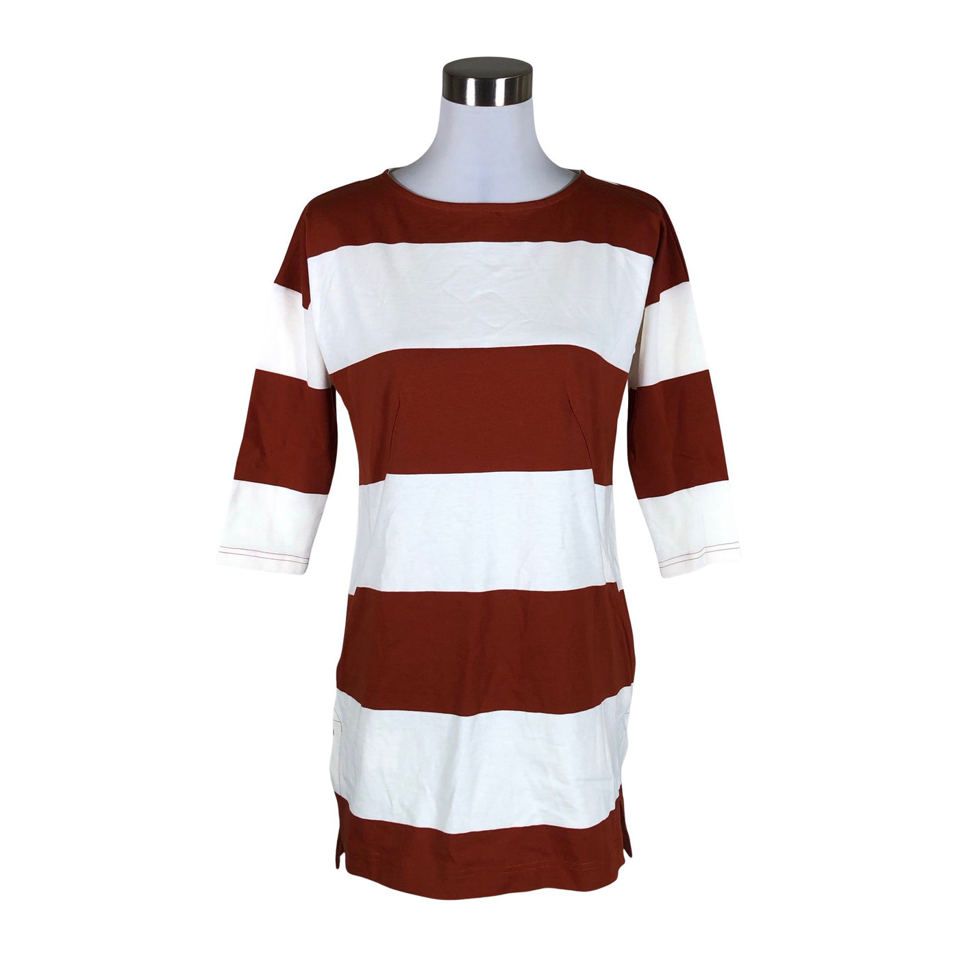 Unisex NOSH - Trikotaažist tuunika, suurus 34 - Pruun (1)