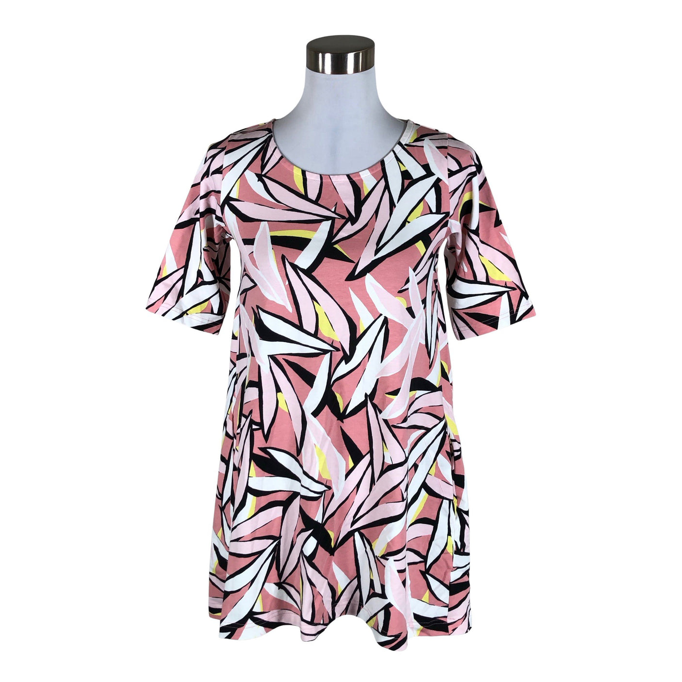 Unisex NOSH - Trikotaažist tuunika, suurus 34 - Heleroosa (1)
