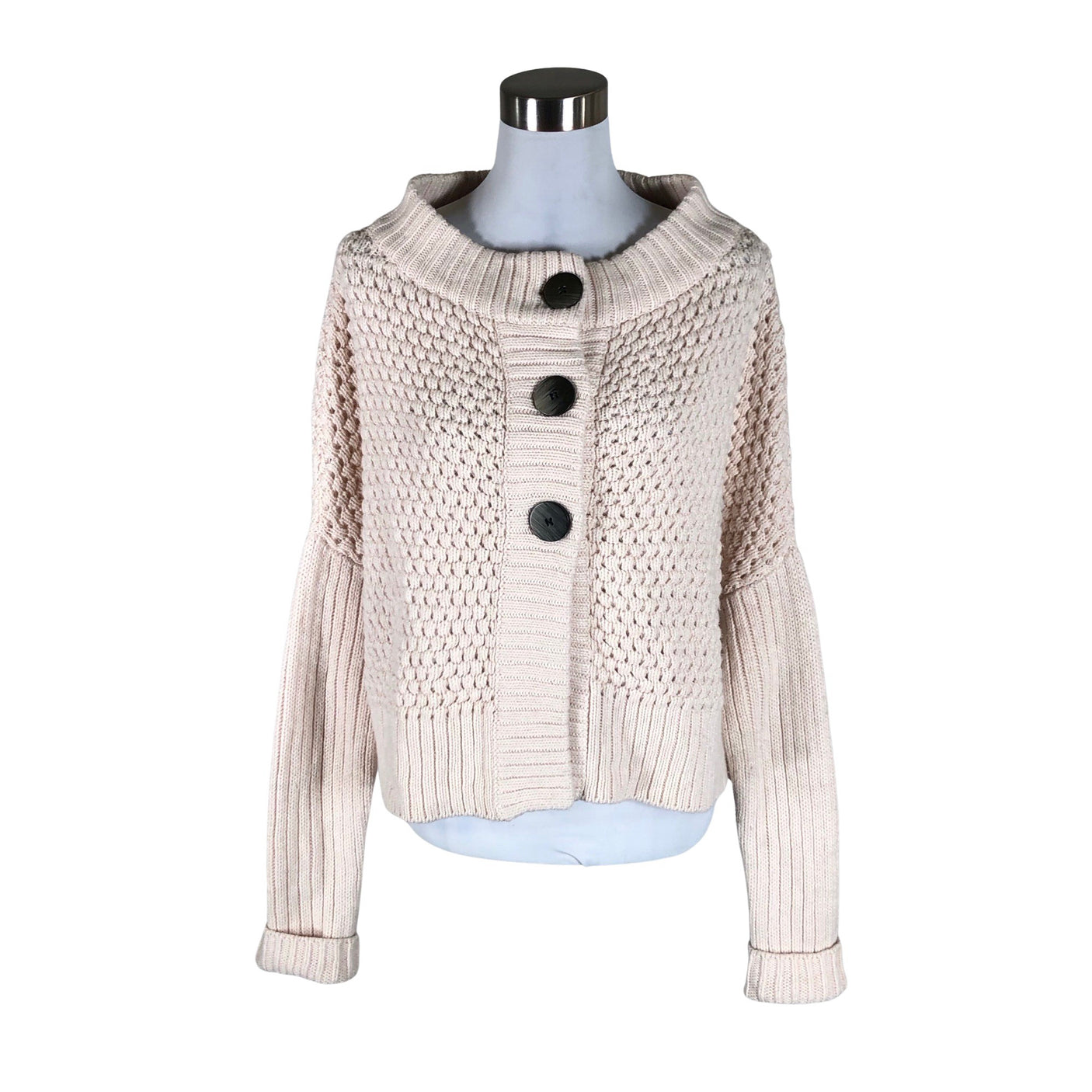 Unisex Second Female - Kardigan, suurus 38 - Looduslik valge (1)