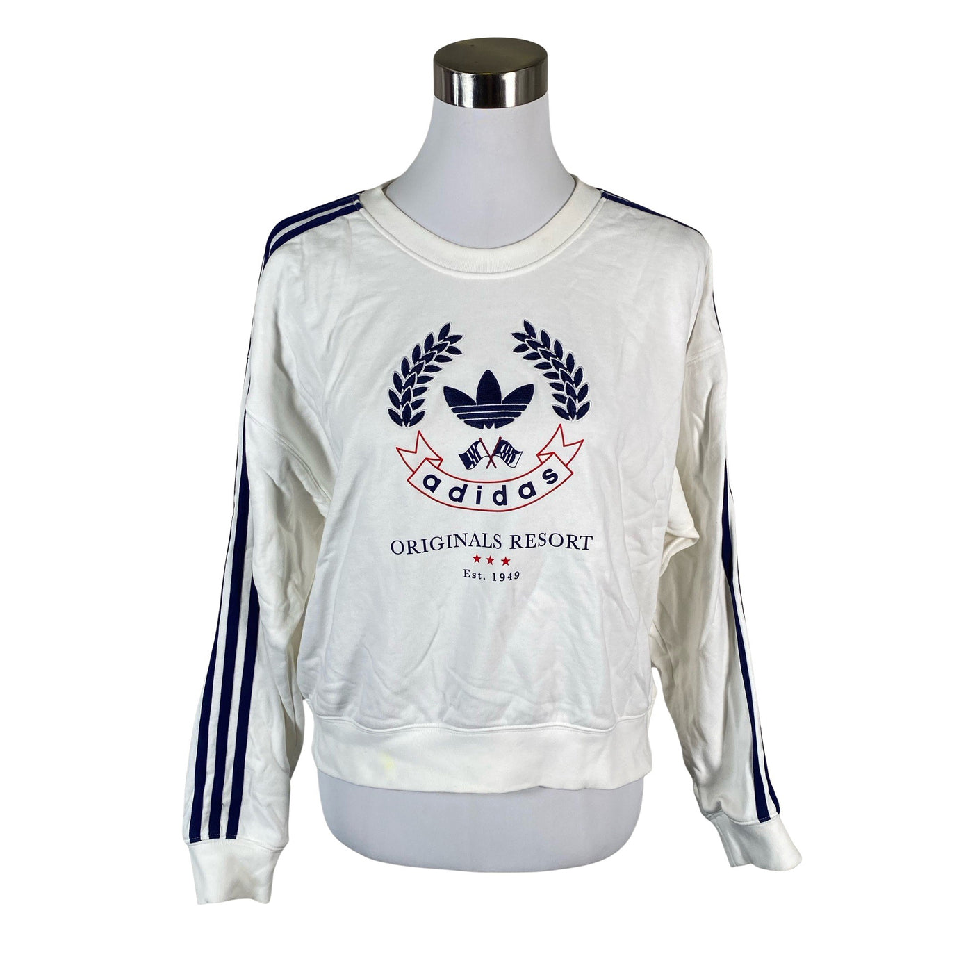 Unisex Adidas - Dressikangast pluus, suurus 36 - Valge (1)